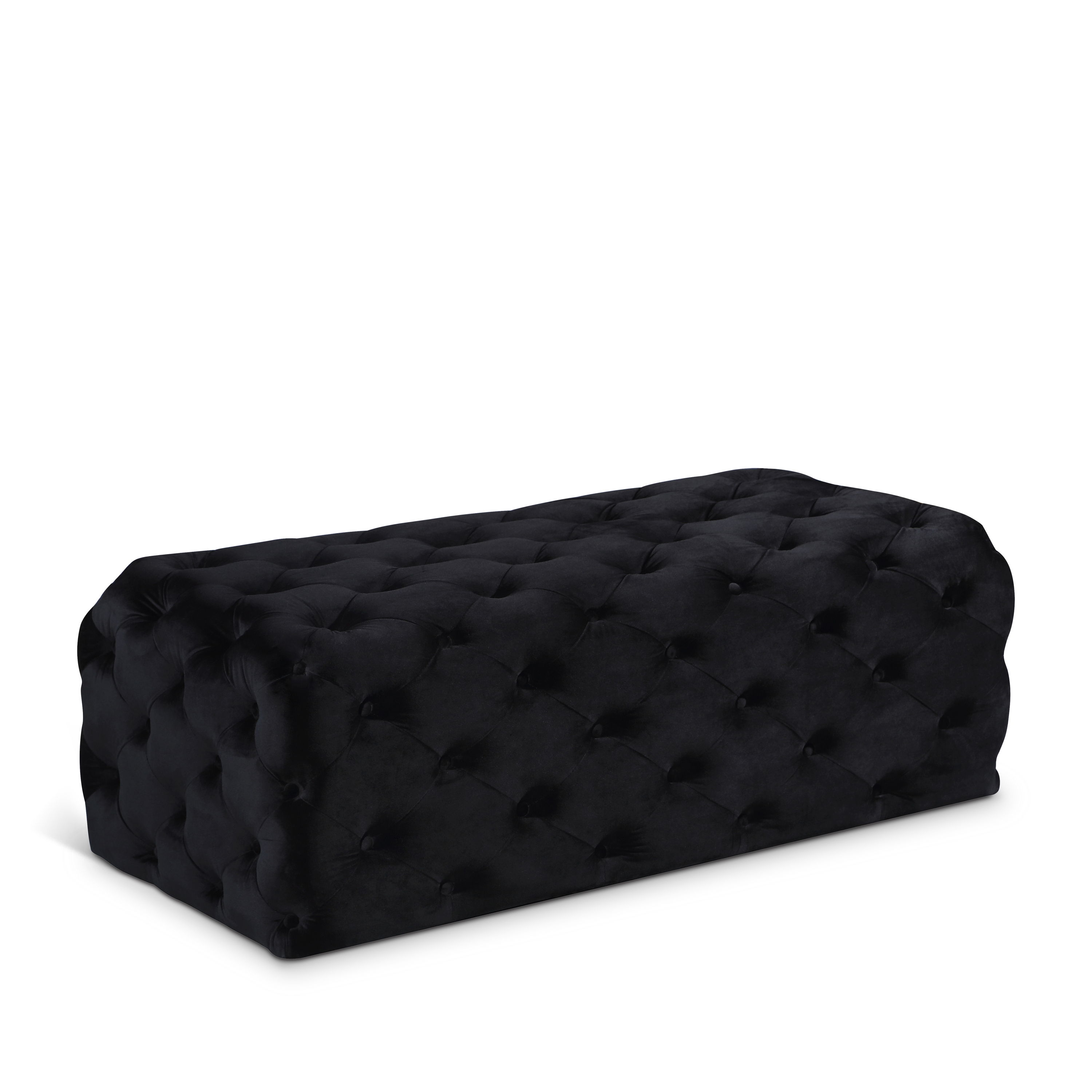 Casey - Ottoman / Bench - Black