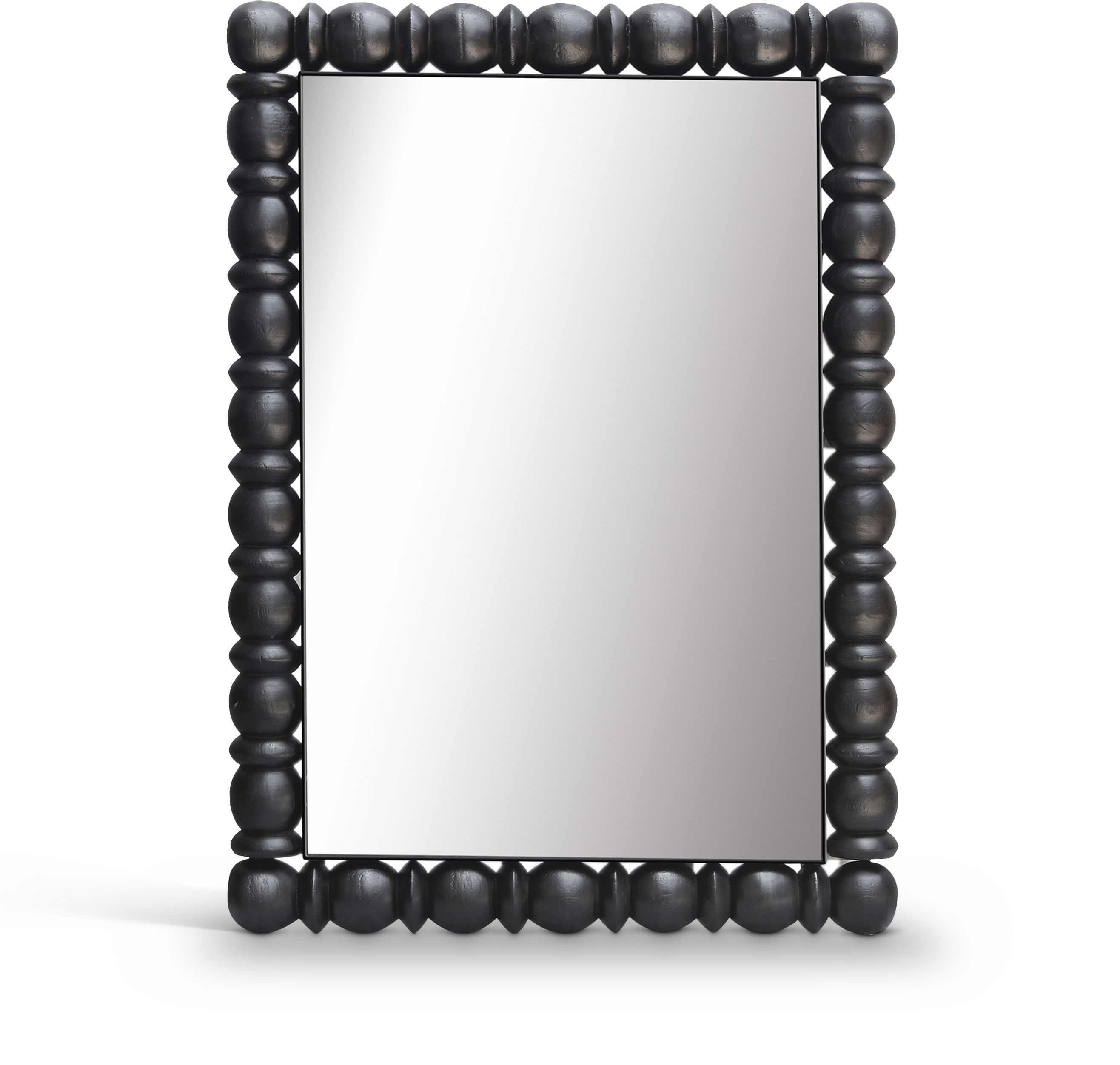Aubrey - Wood Mirror - Black