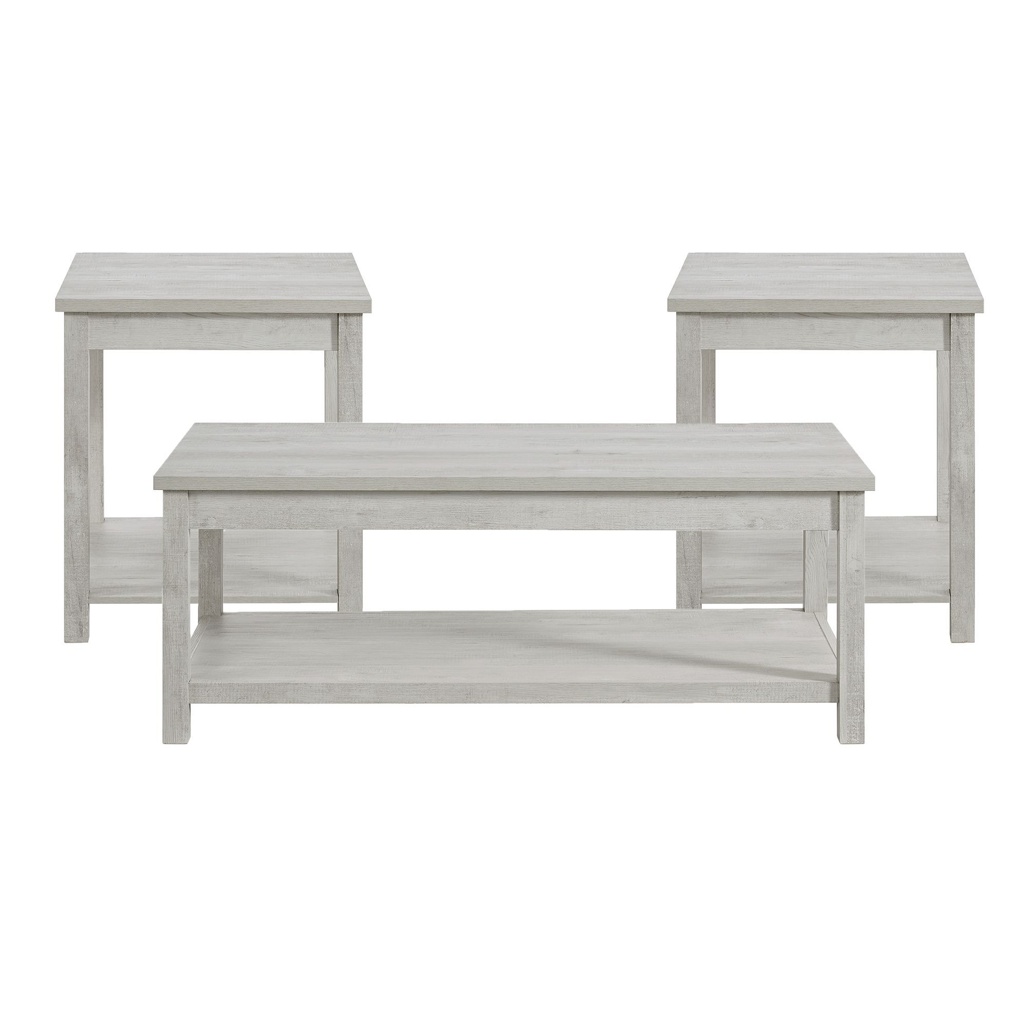Eleanor - Three Pack Occasional Set - White