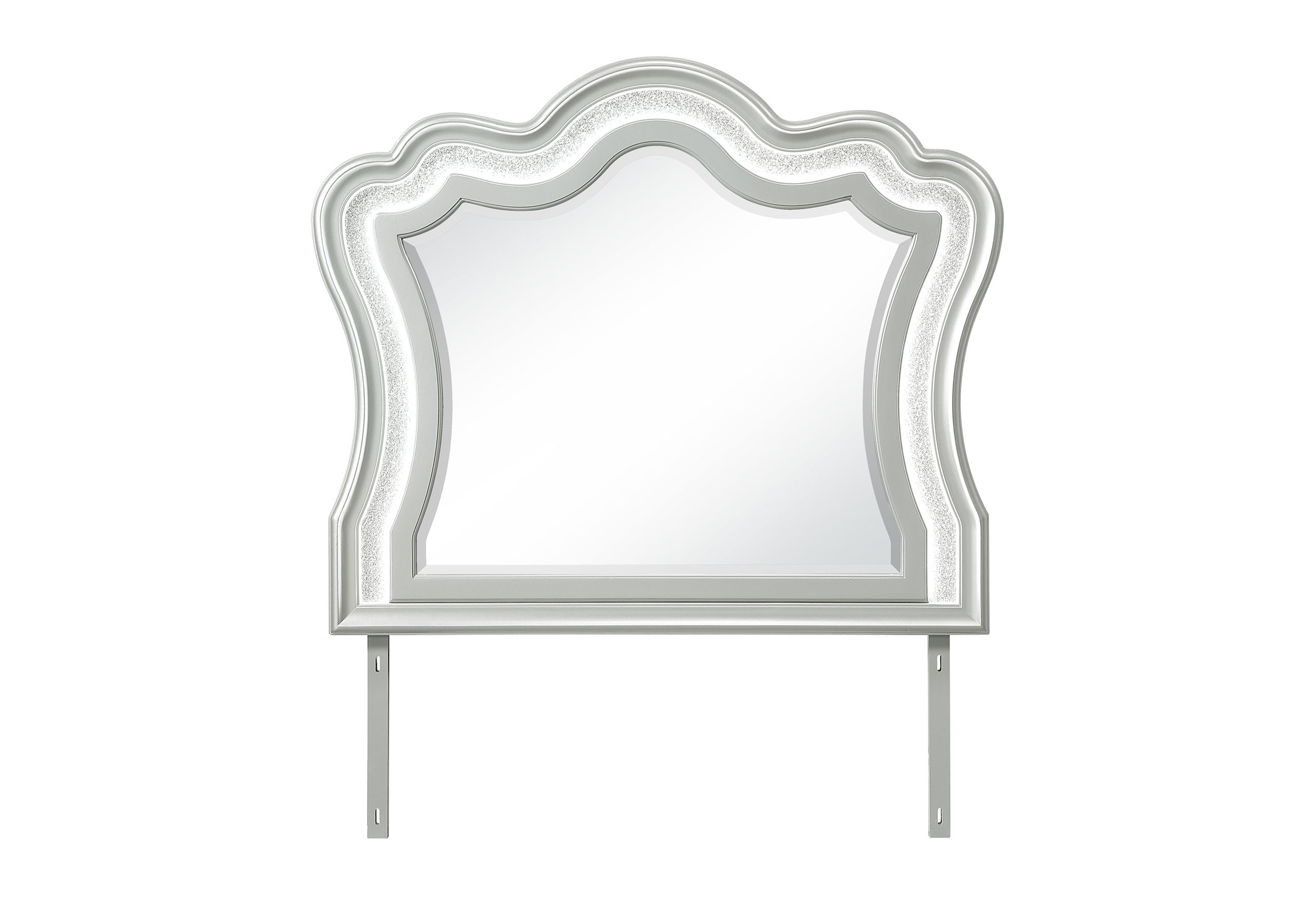 Aria - Mirror With LED - Silver