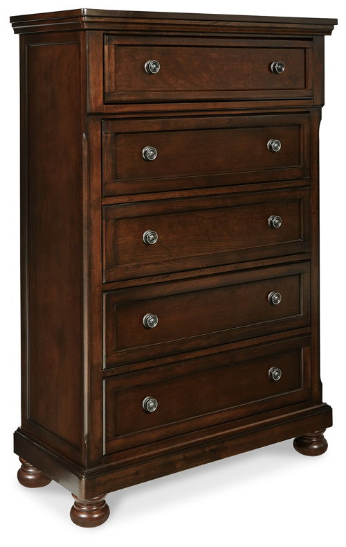 Porter - Chest - Rustic Brown, dark brown