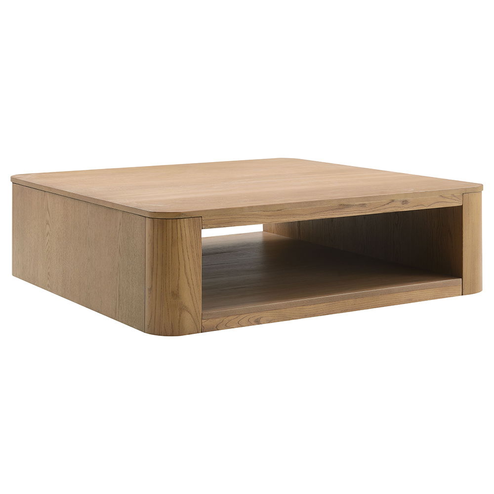 Zoey - Coffee Table - Oak, light brown, view 2