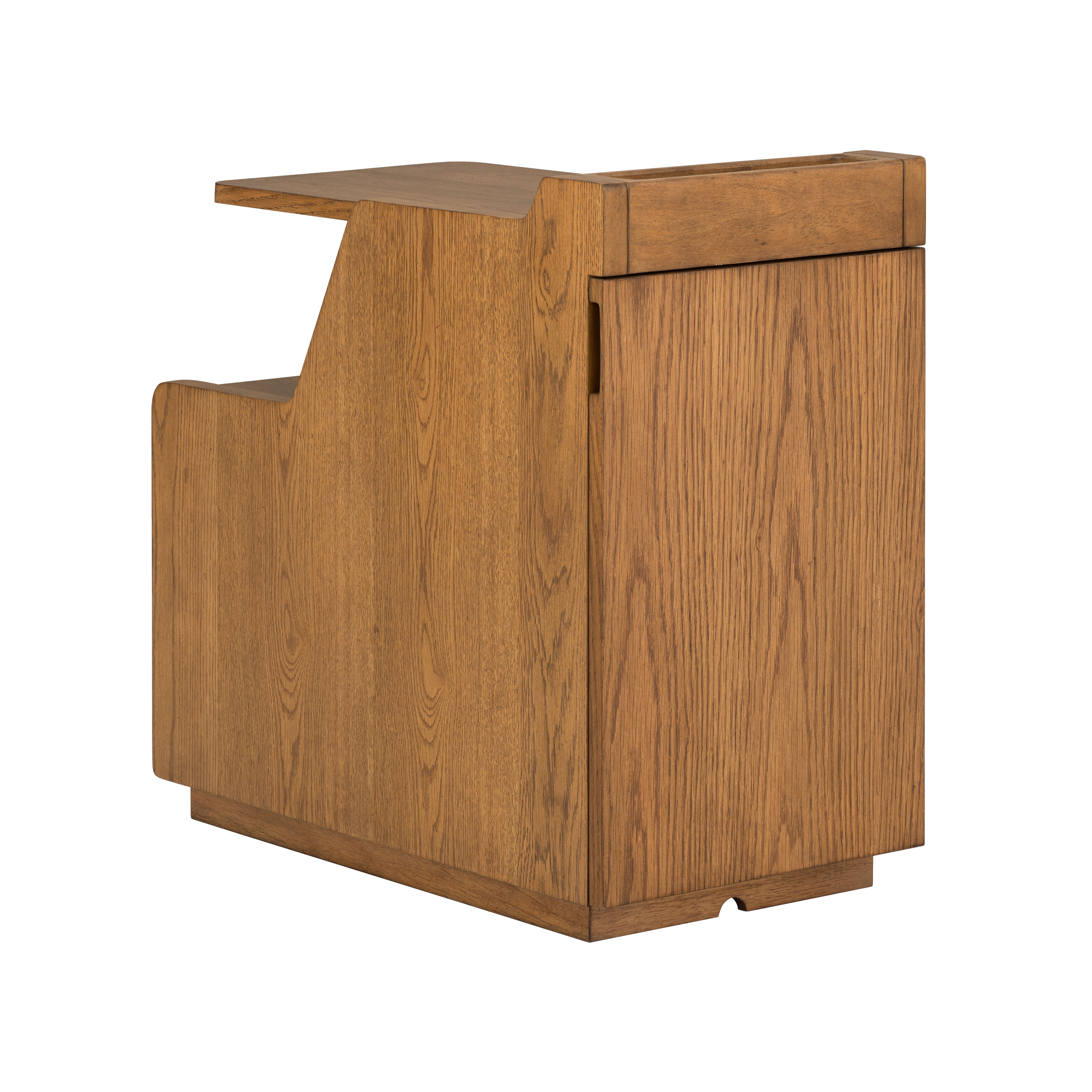 Sidekick - Smart Side Table - Light Brown, light brown, view 6