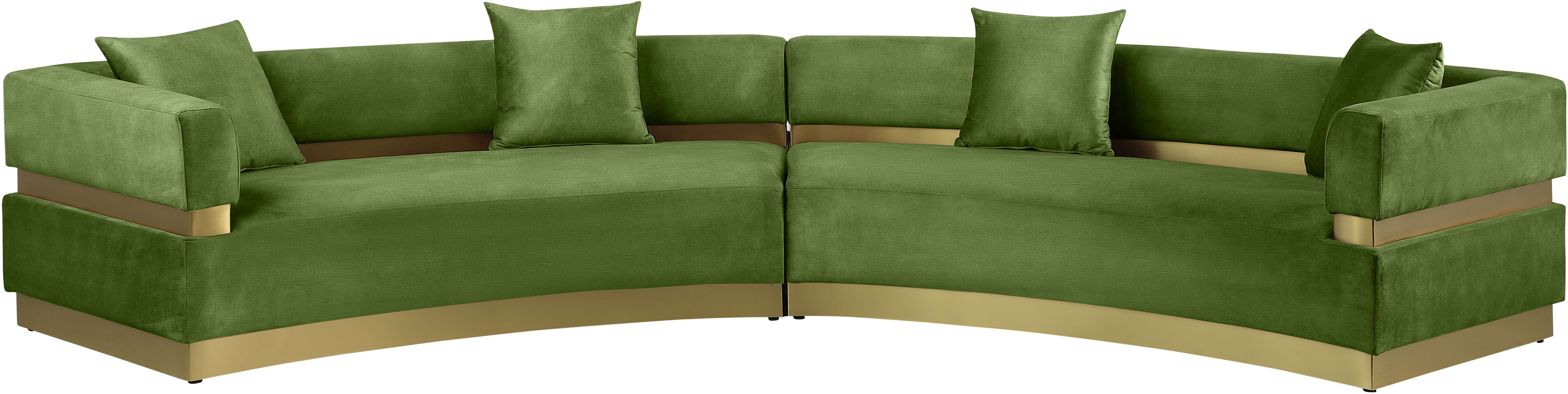 Belsa - 2 Piece Sectional - Olive