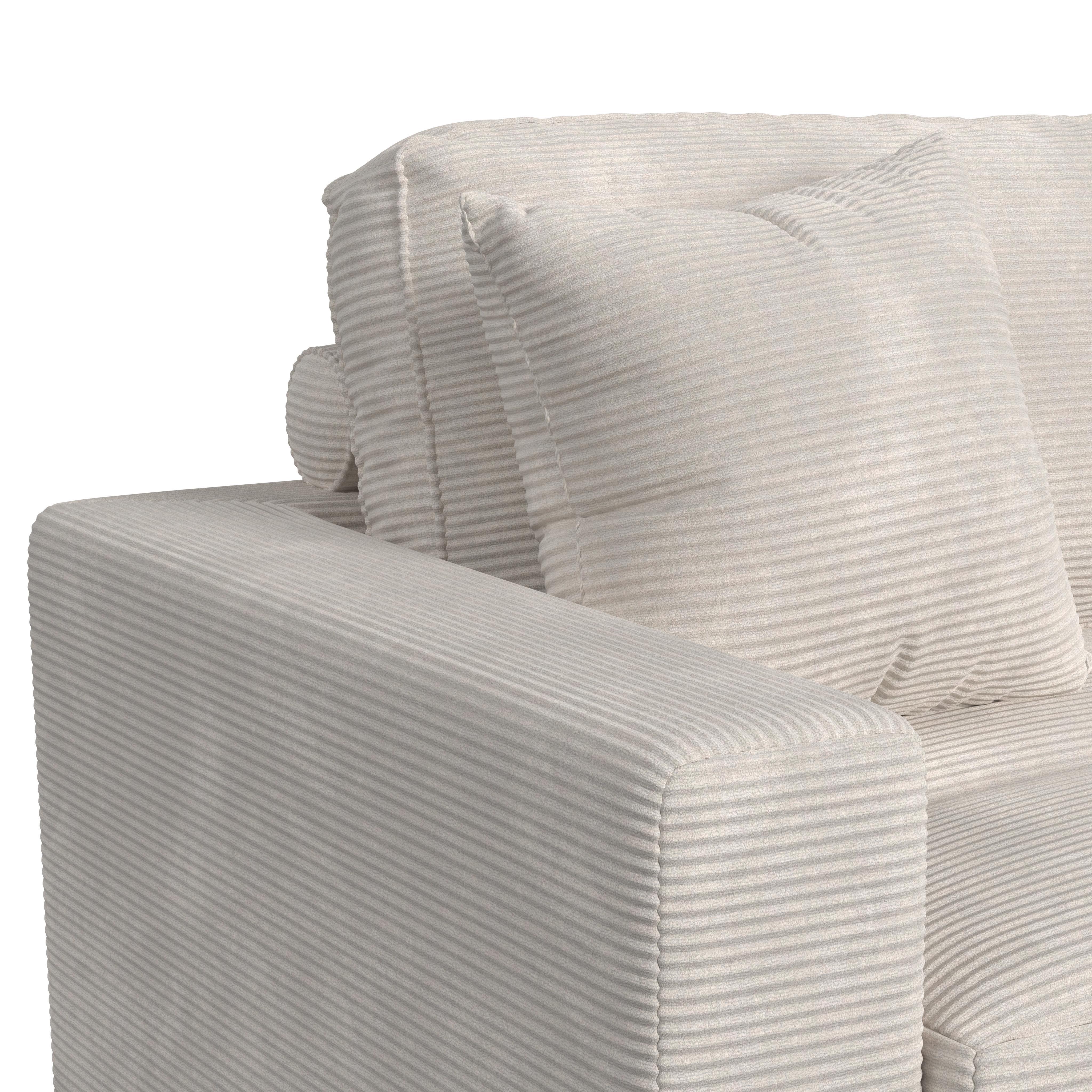 Arizona - Modular 4 Piece Sectional Set With RHF Chaise - Steno Beige