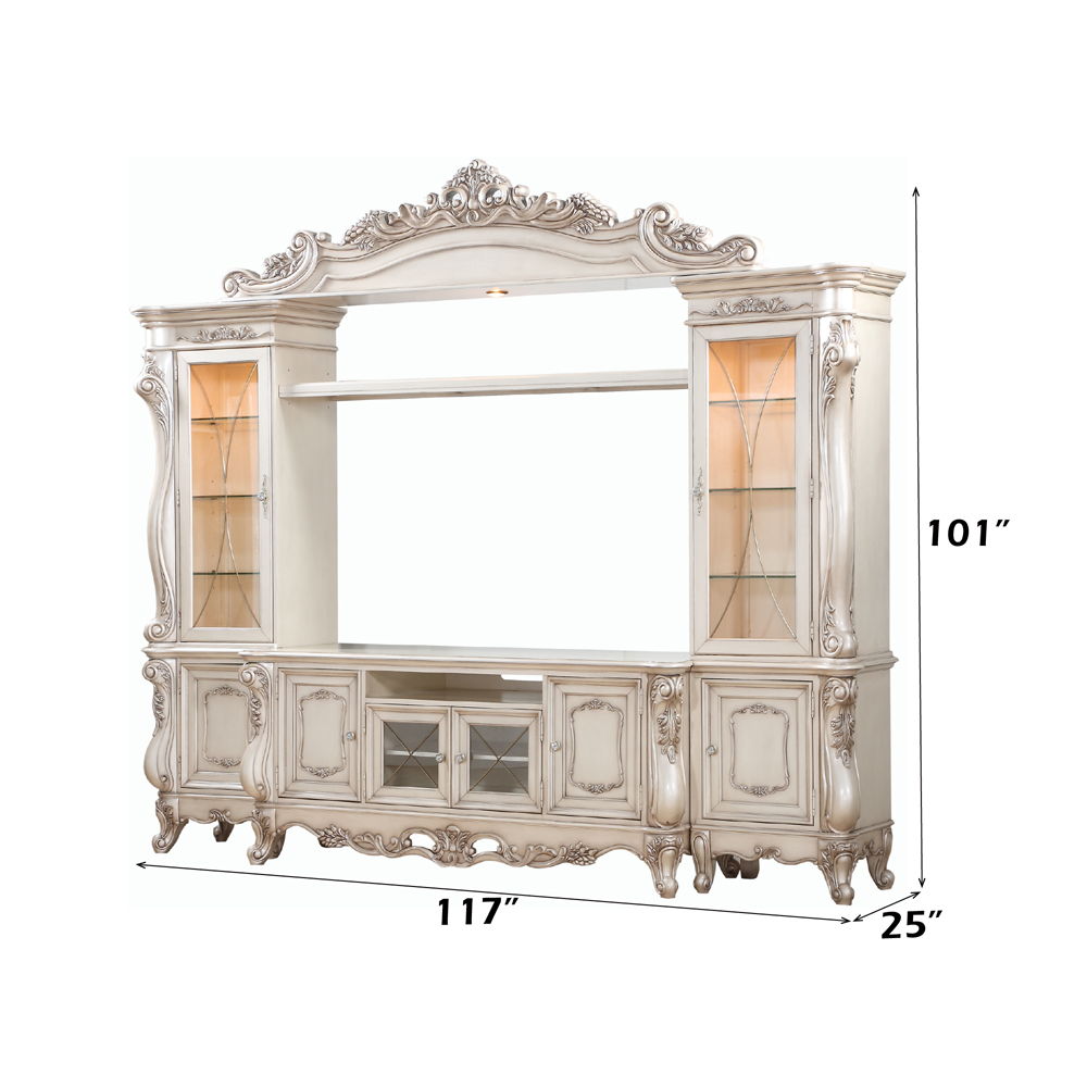 Gorsedd - Entertainment Center - Golden Ivory, beige, view 7