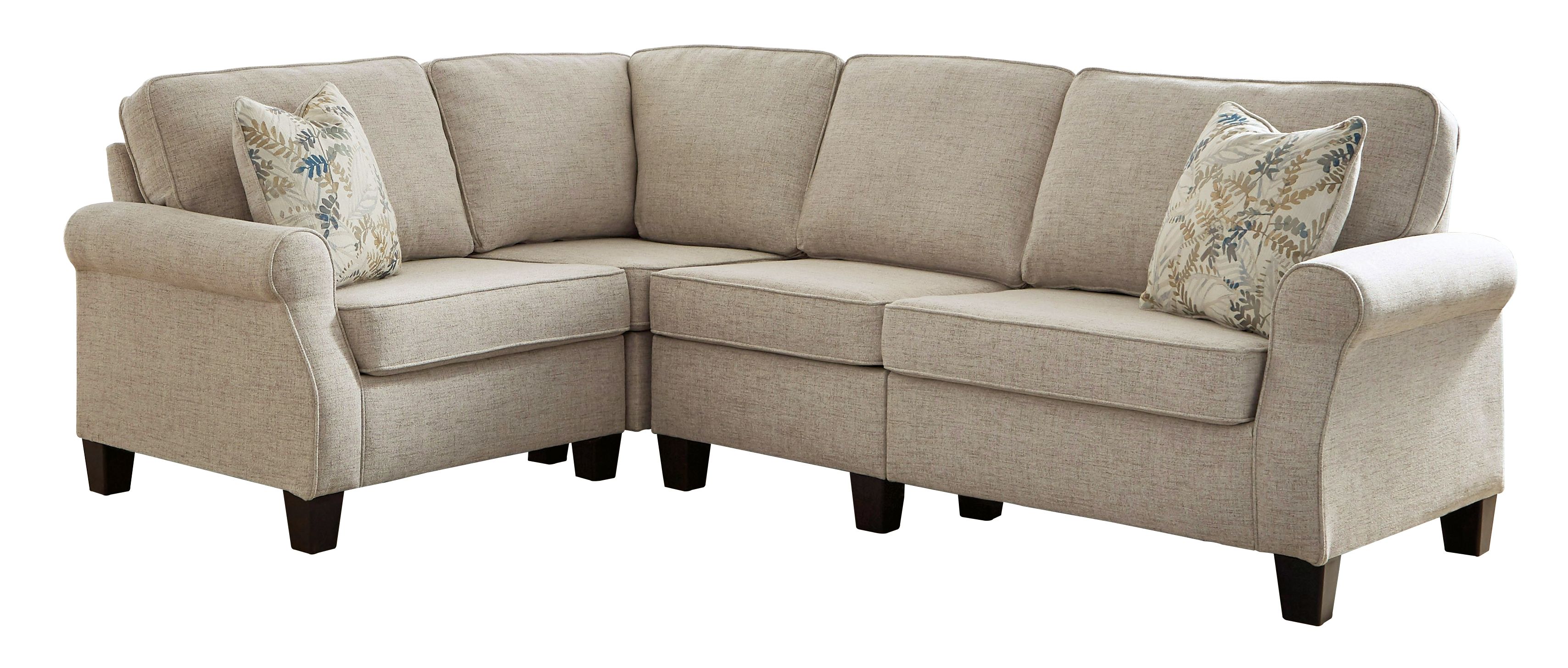 Alessio Beige Loveseat 3 Pc Sectional New Lots Furniture Online Store
