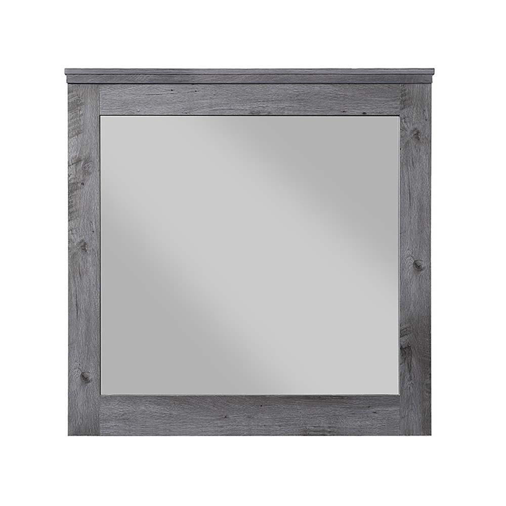 Vidalia - Mirror - Rustic Gray Oak, dark gray, view 2