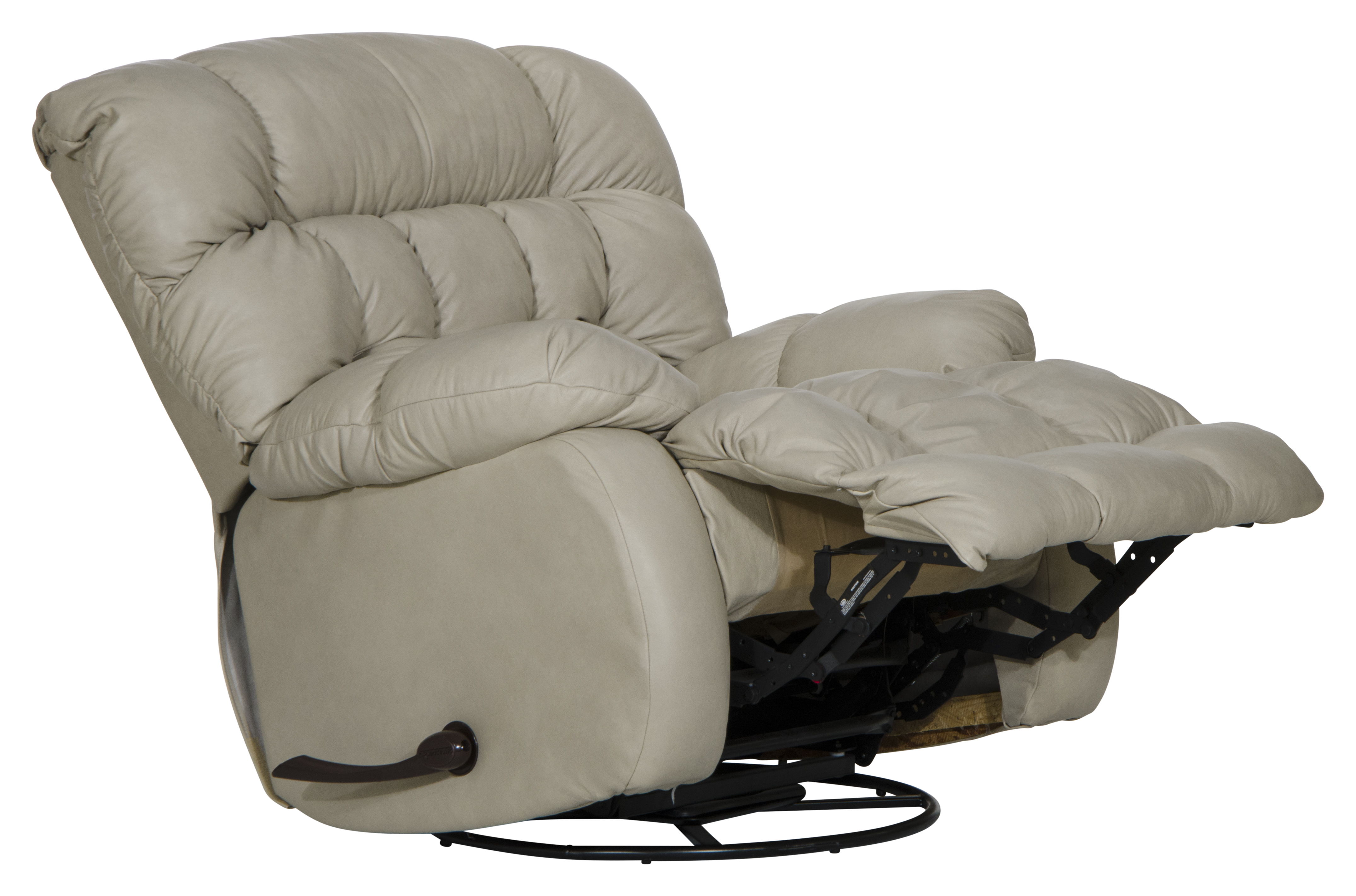Pendleton - Chaise Swivel Glider Recliner - Alabaster