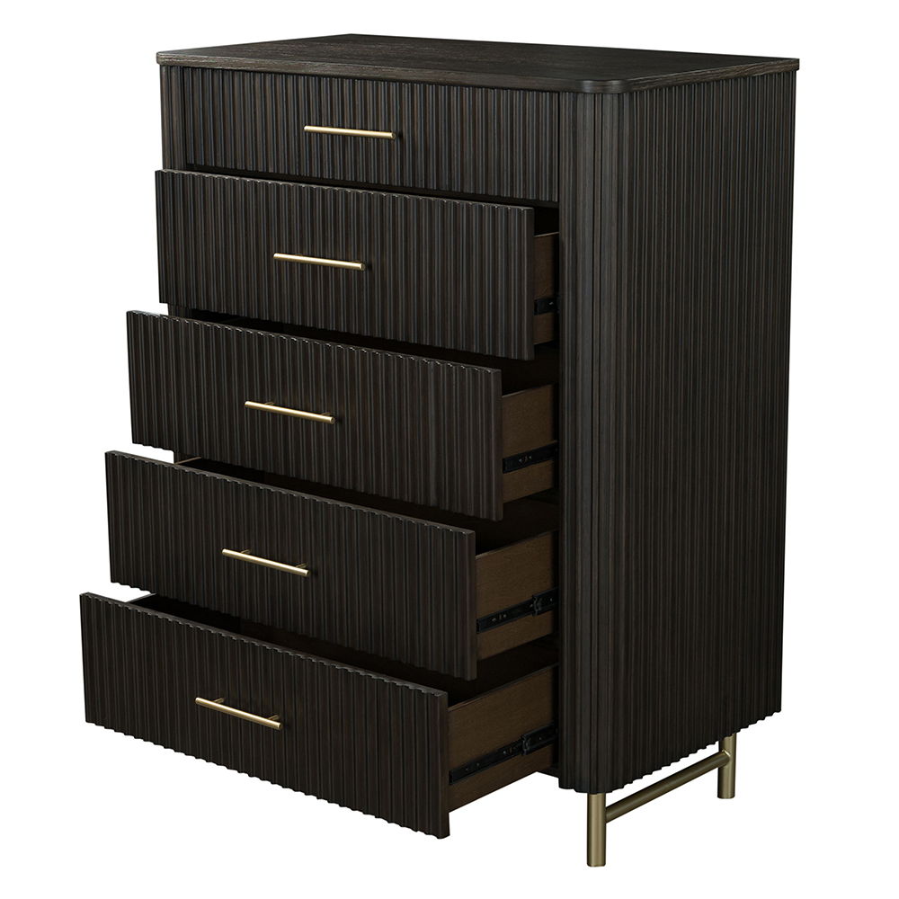 Clayten - Chest - Espresso, dark brown, view 3