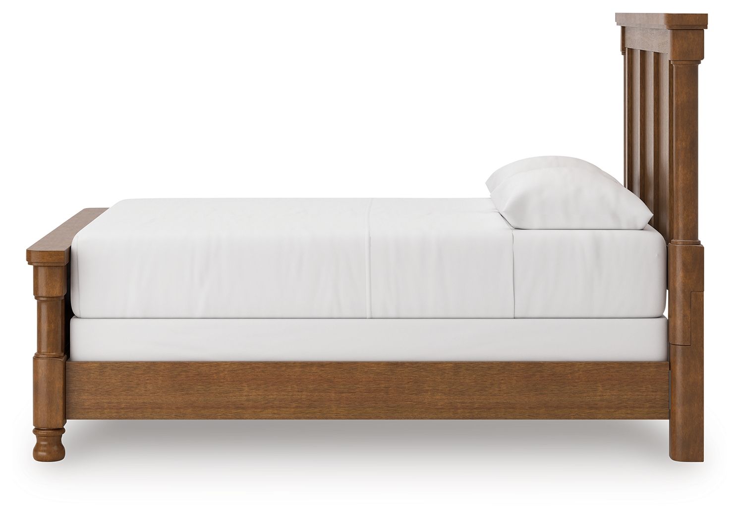 Ashley Furniture Rowlenstown - Queen Poster Bed - Brown - Image 8