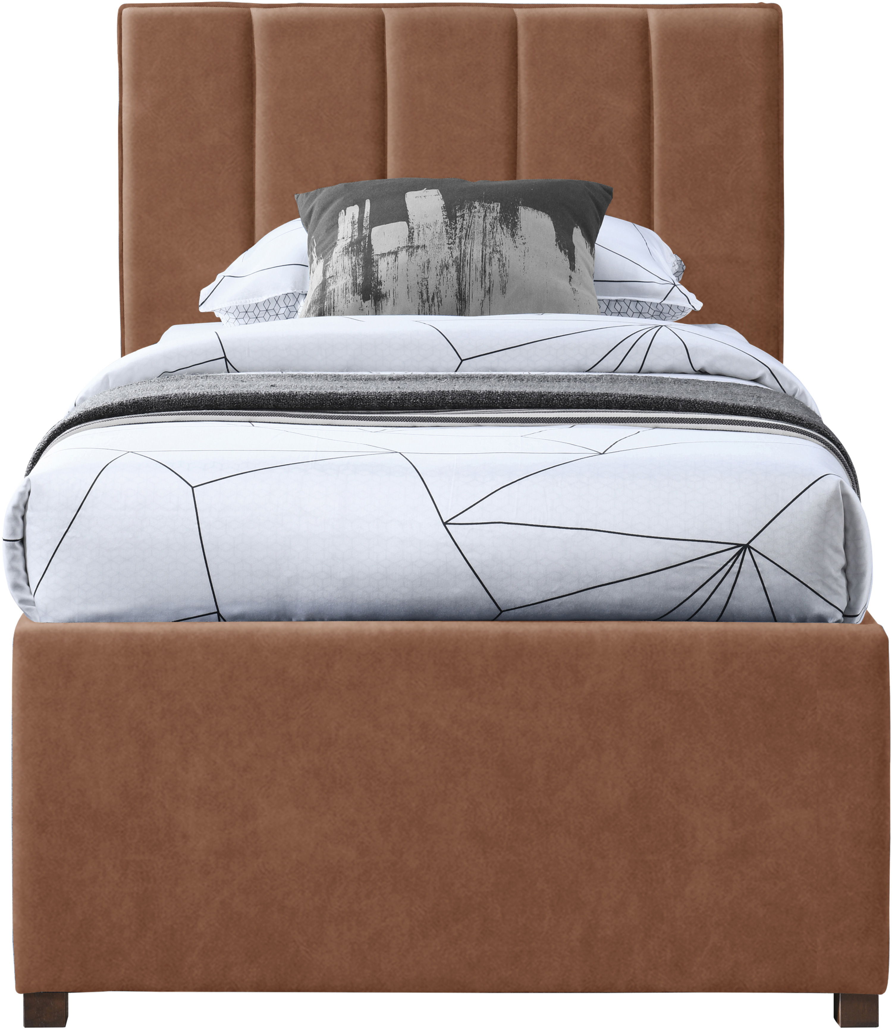 Hudson - Twin Trundle Bed - Cognac
