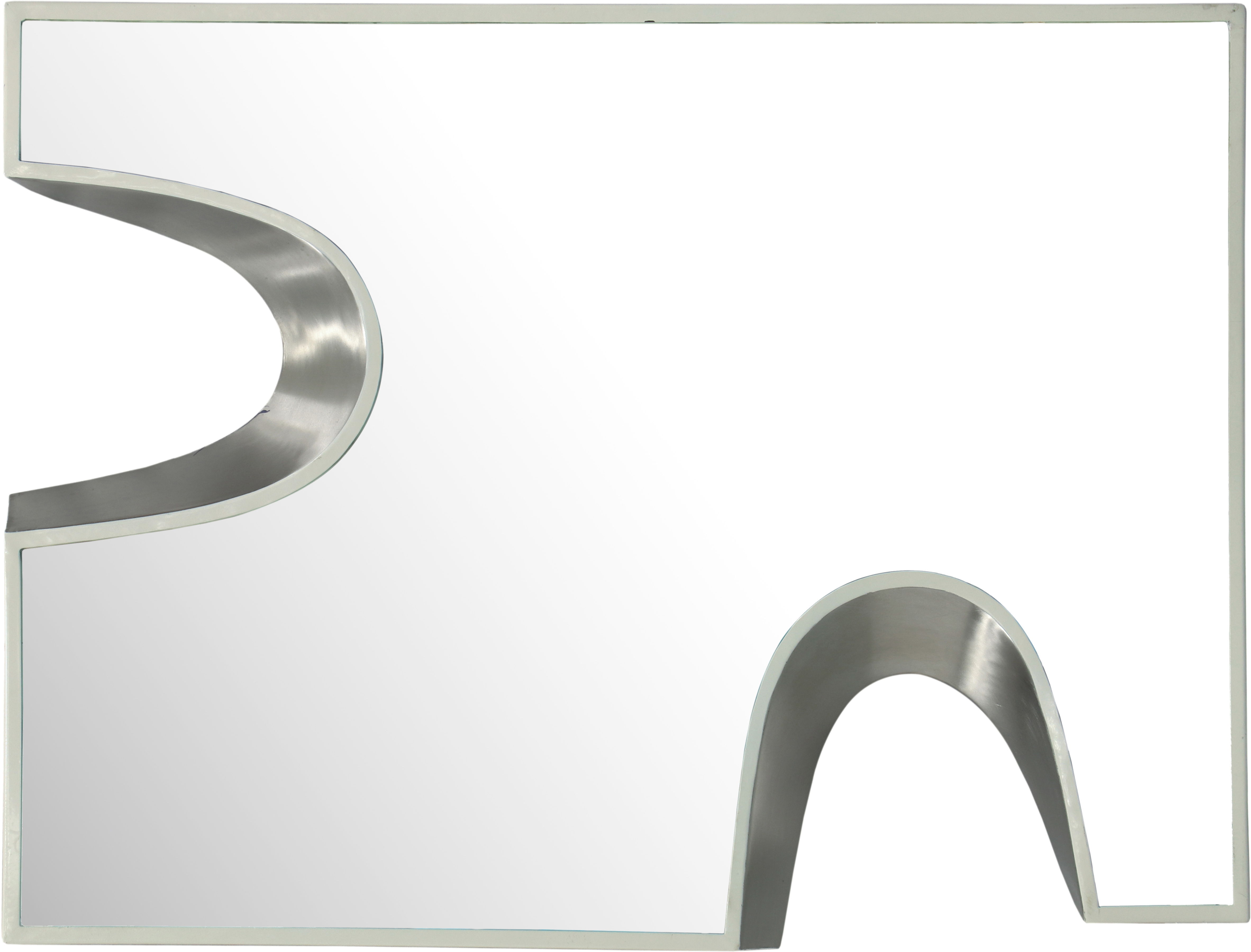 Soleil - 28" Mirror - Cream / Silver