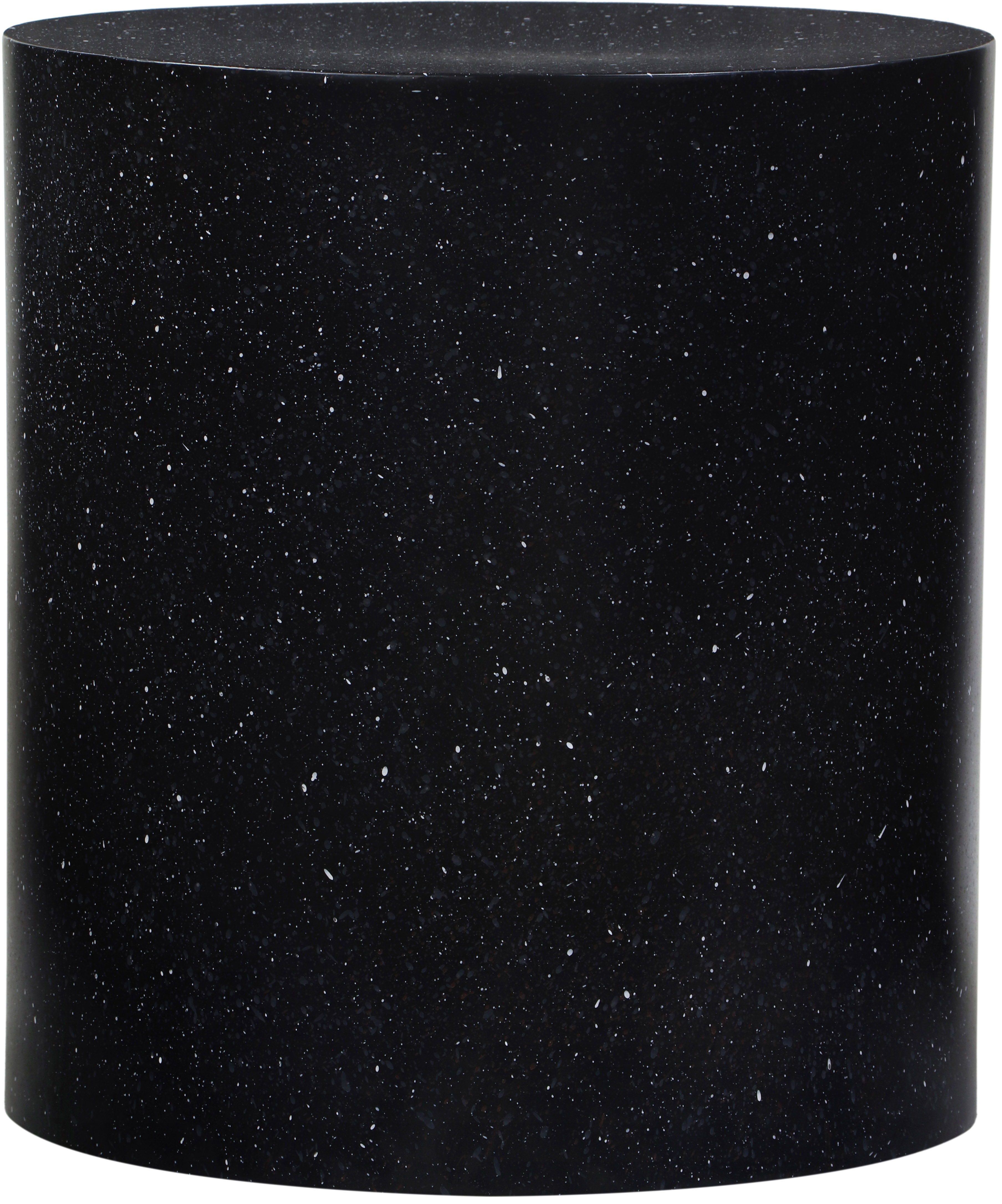 Terrazzo - End Table - Black Terrazzo