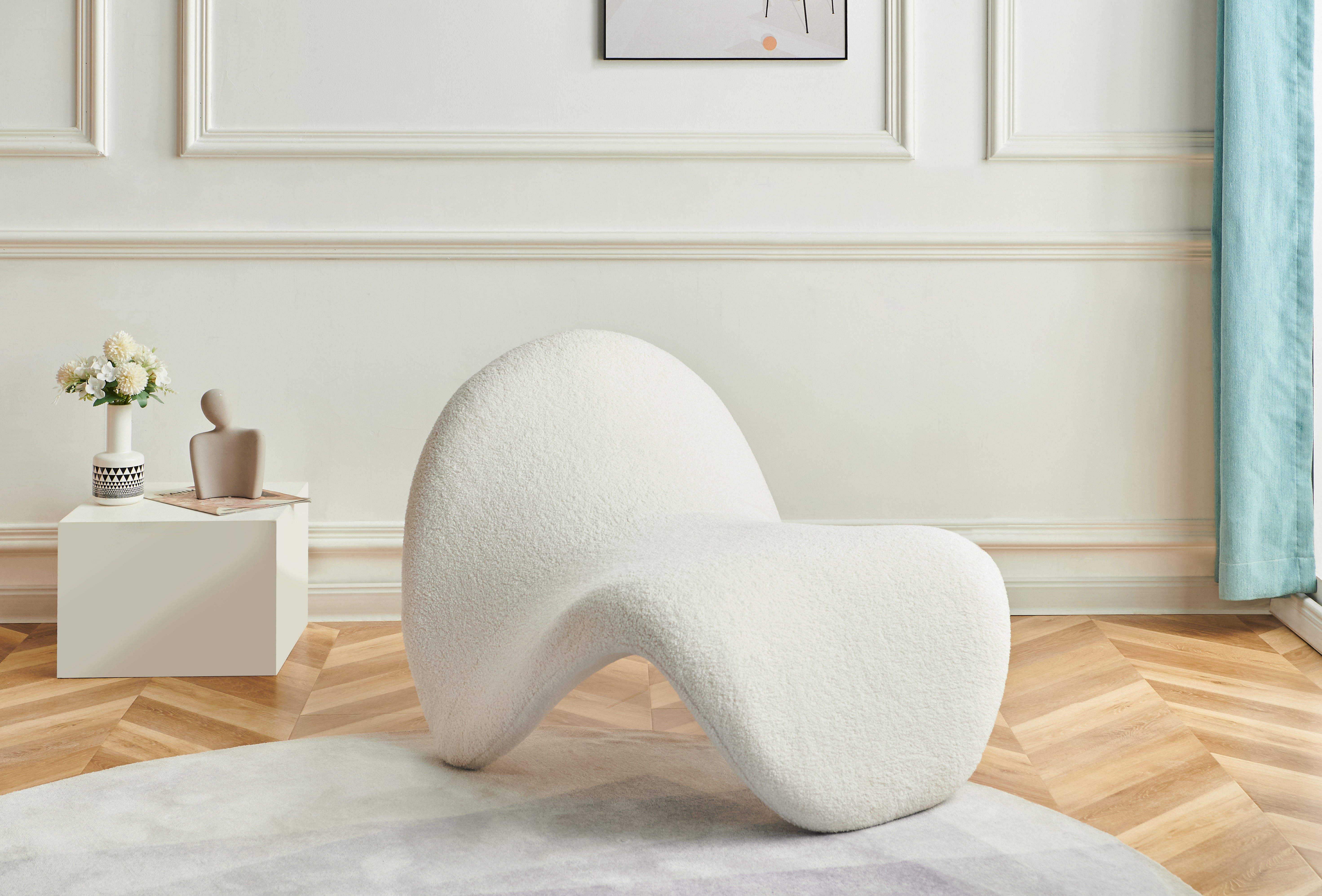 Theodore - Accent Chair - Cream