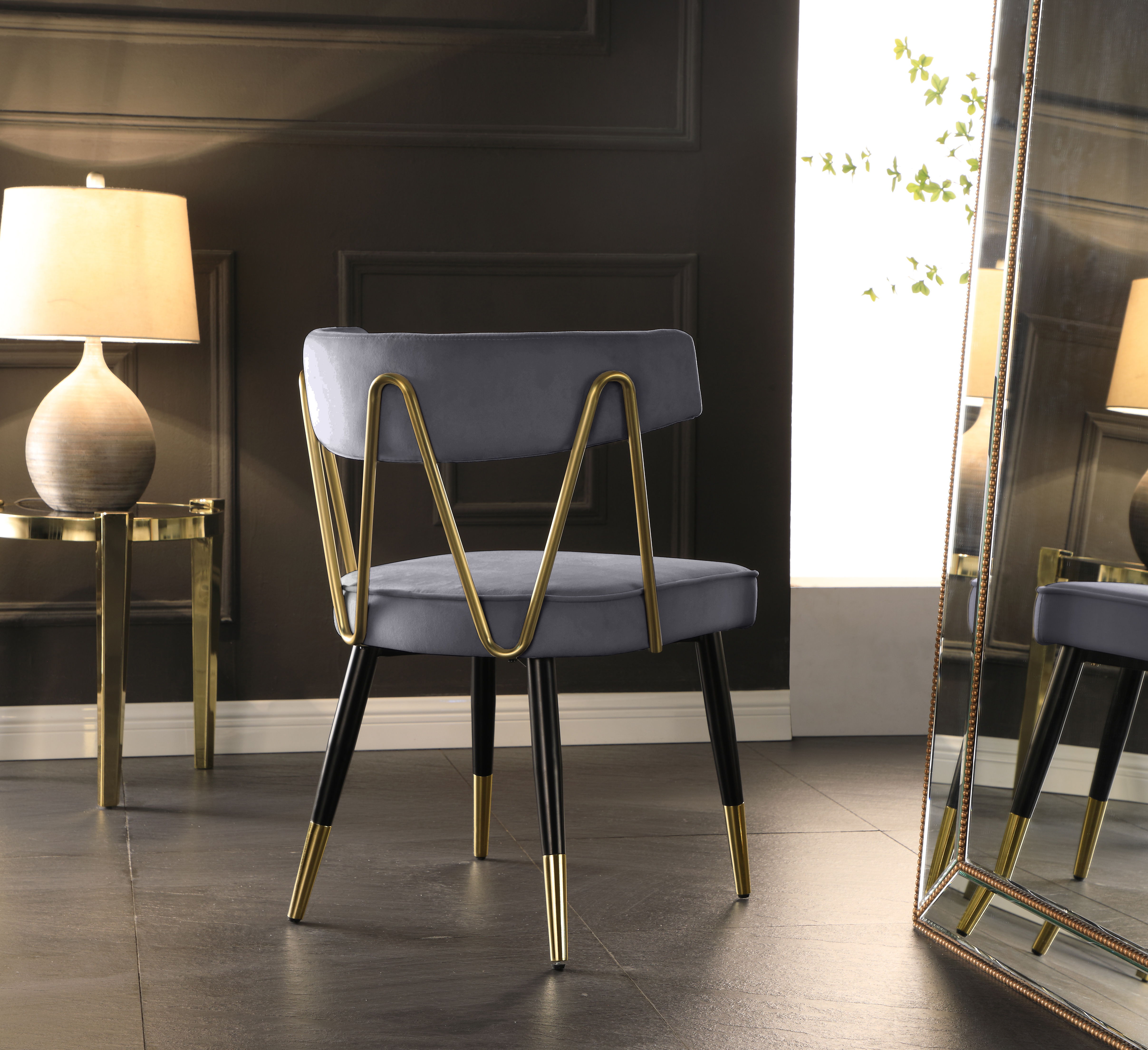 Rheingold - Dining Chair (Set of 2) - Gray