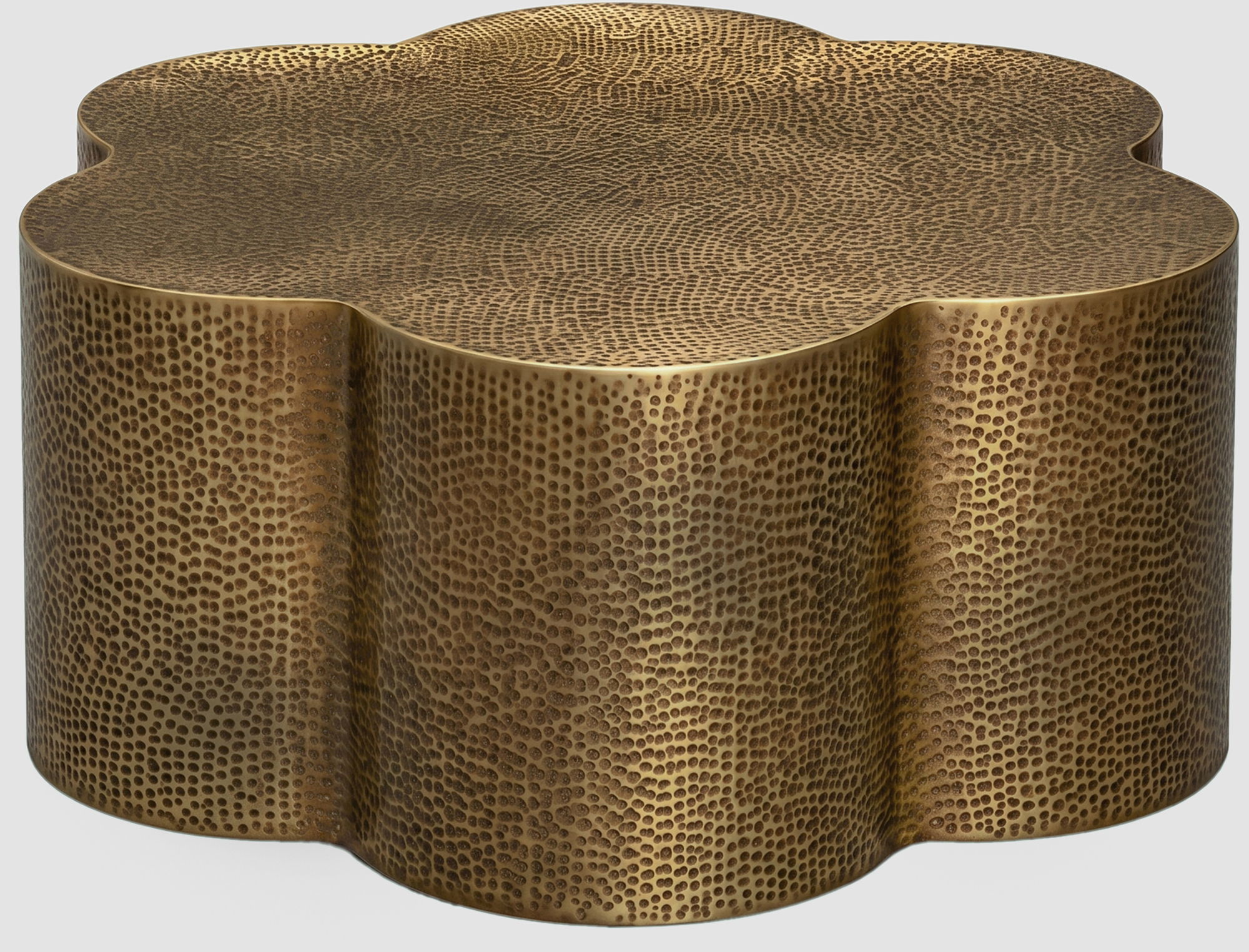 Lotus - Iron Coffee Table - Brass