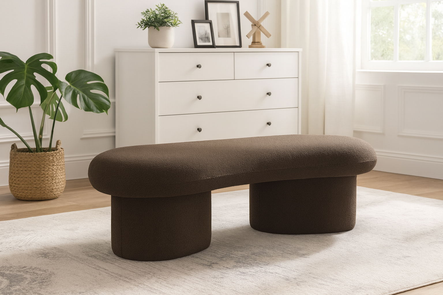Luka - Bench - Brown