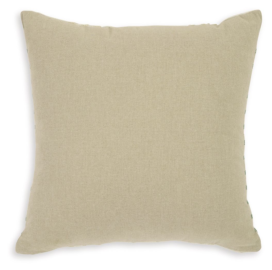 Rowton - Pillow - White / Green, white, view 4