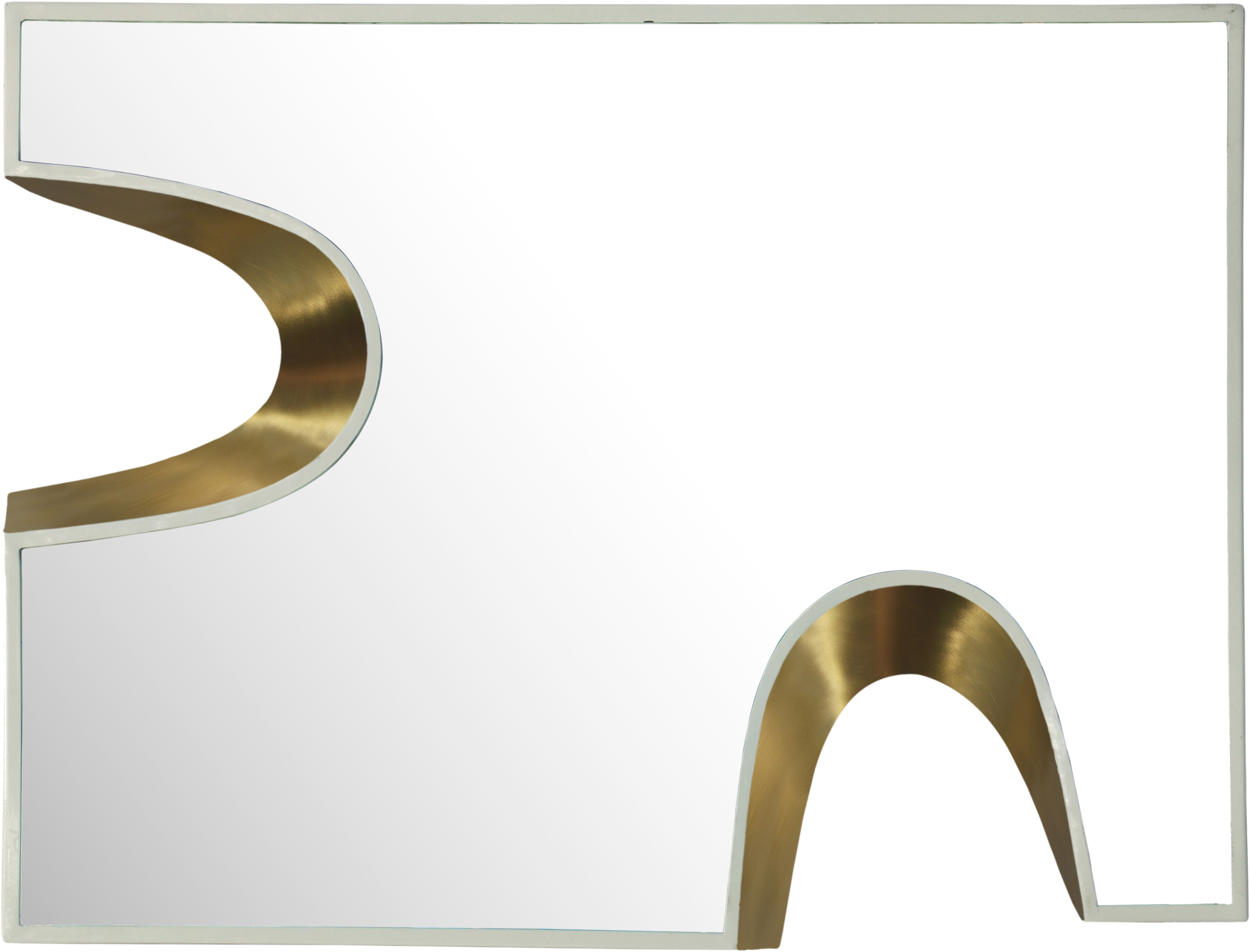 Soleil - 36" Mirror - Cream / Gold