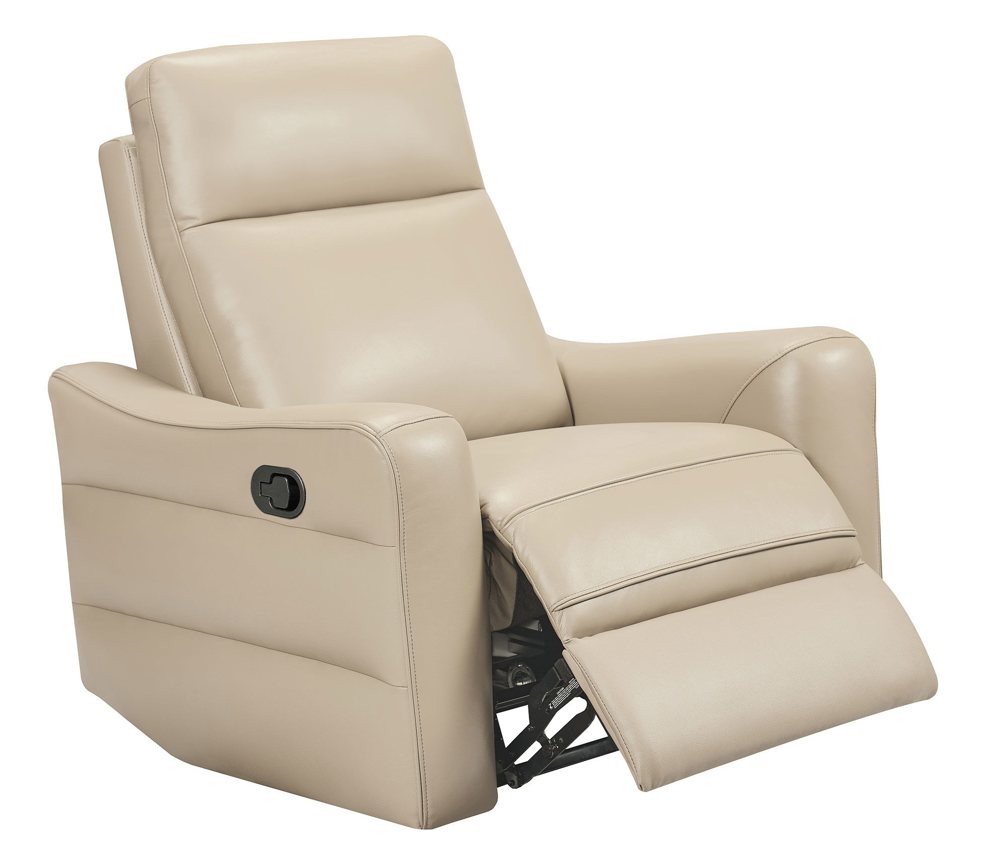 3517 - Chair With Manual Recliner - Cream