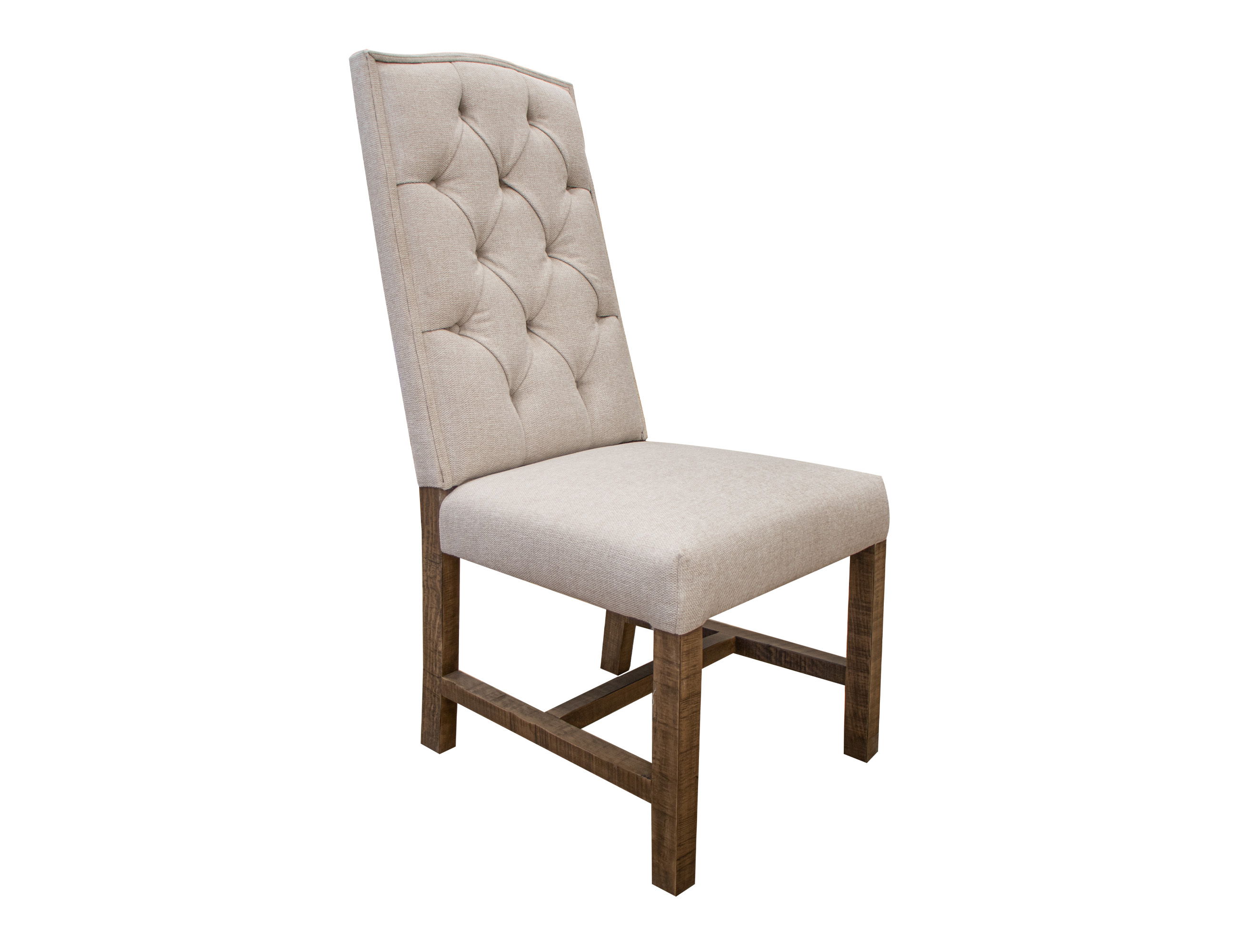International Furniture Direct Aruba - Upholstered Chair (Set of 2) - Brown / Ivory