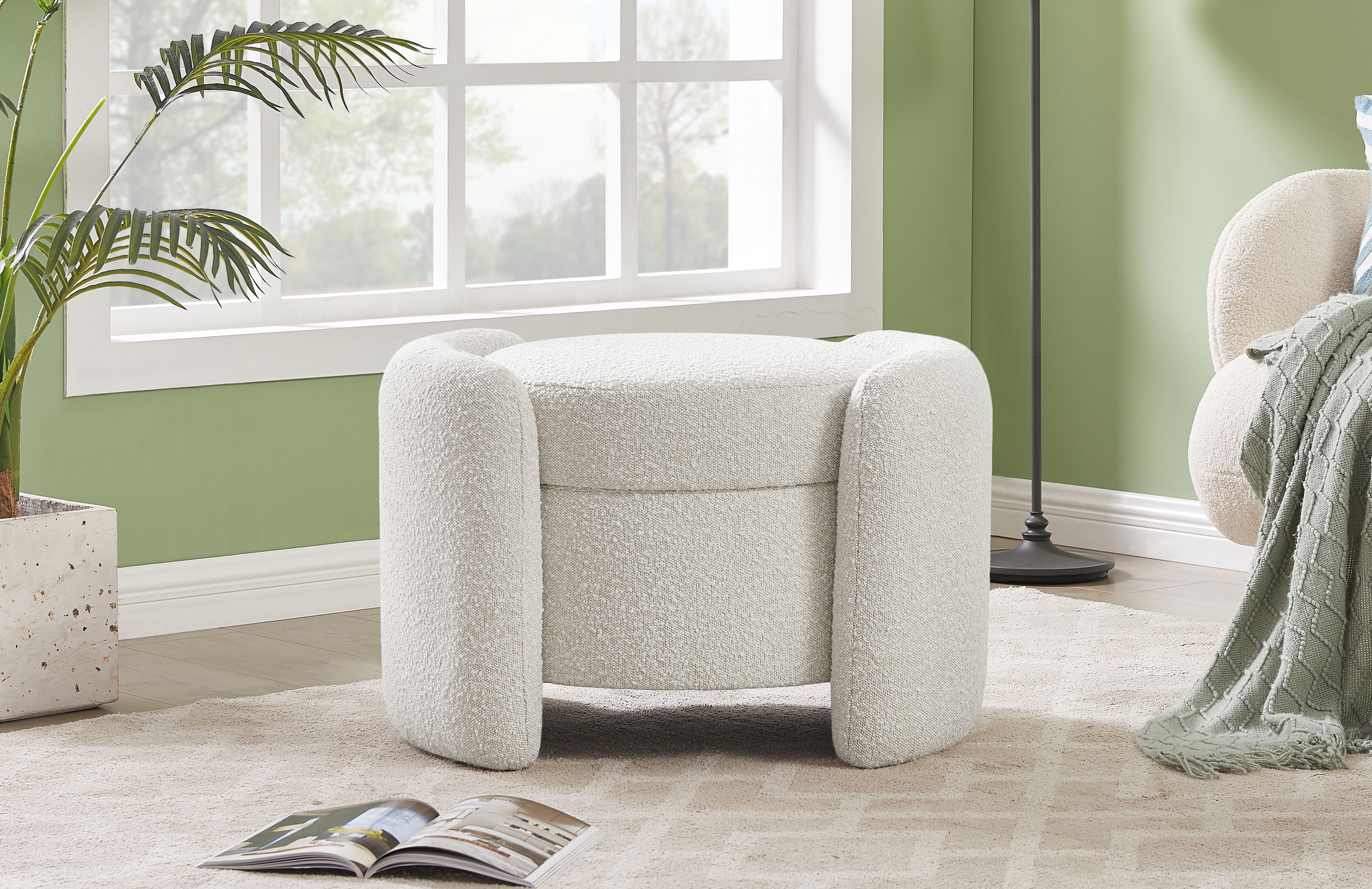 Horizon - Ottoman - Cream