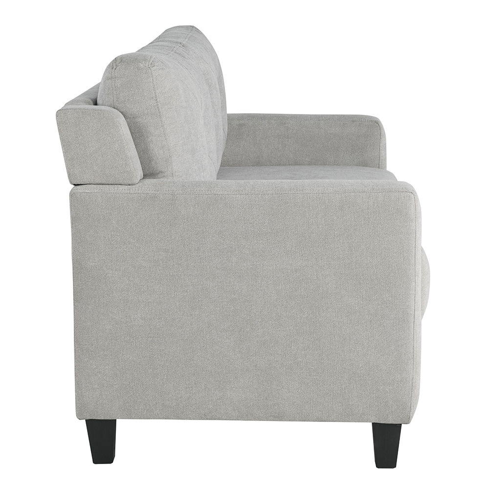 Horatio - Loveseat - Taupe Chenille, gray, view 2