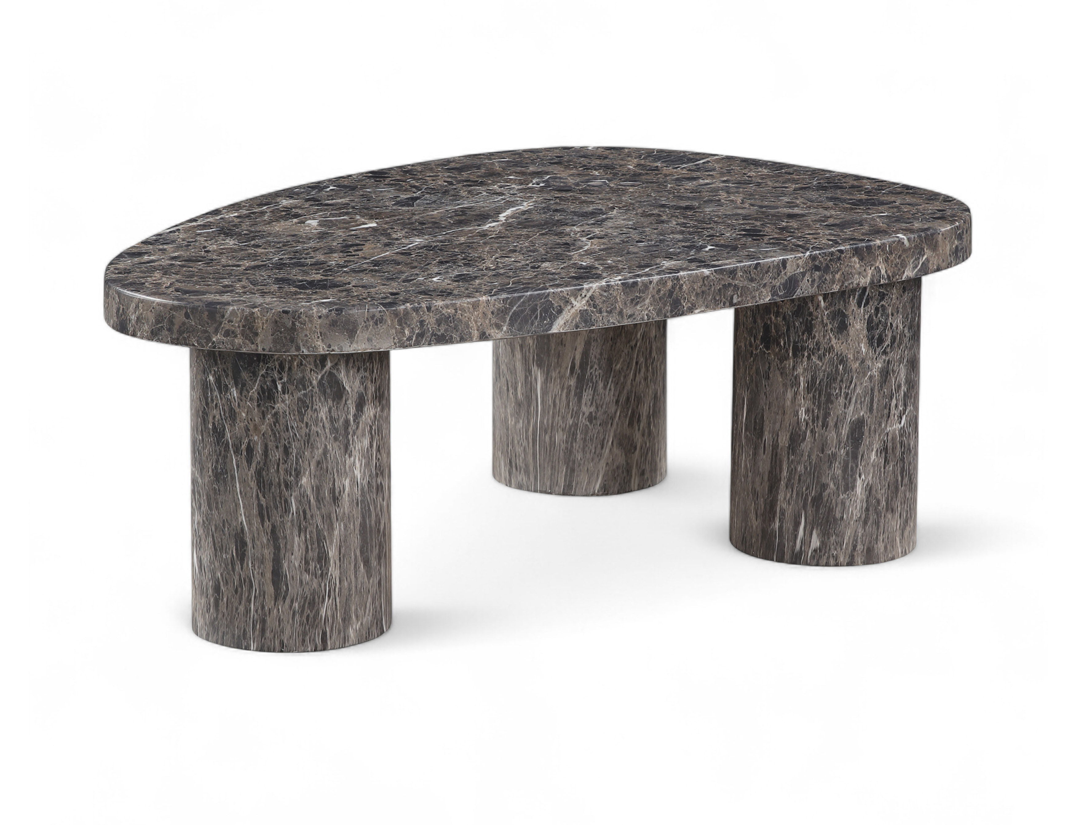 Teramo - Concrete Indoor / Outdoor Coffee Table - Brown