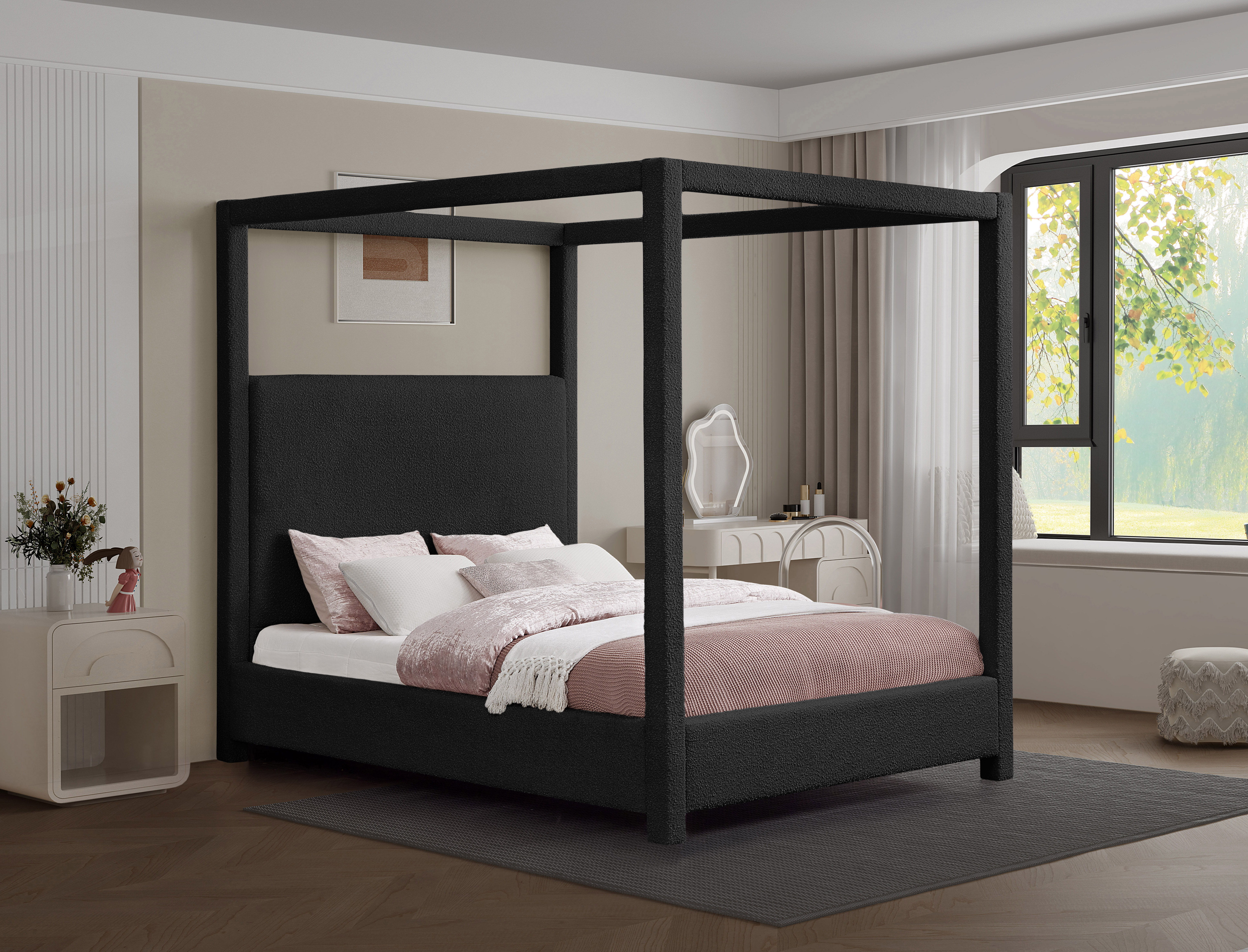 Eden - Queen Bed - Black
