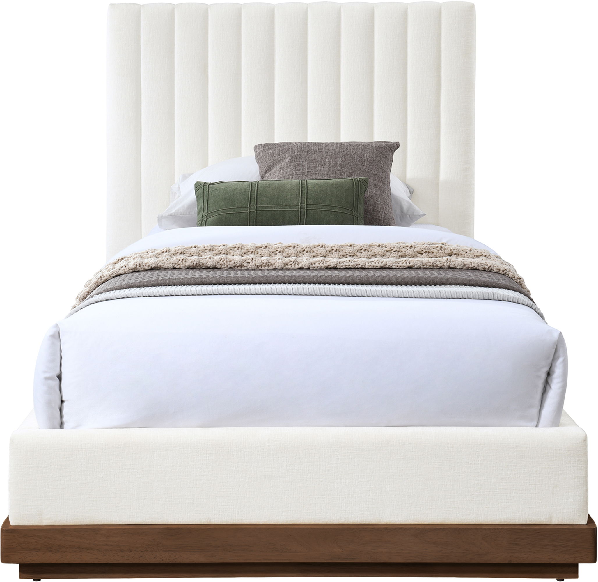 Emmet - Twin Bed - Cream