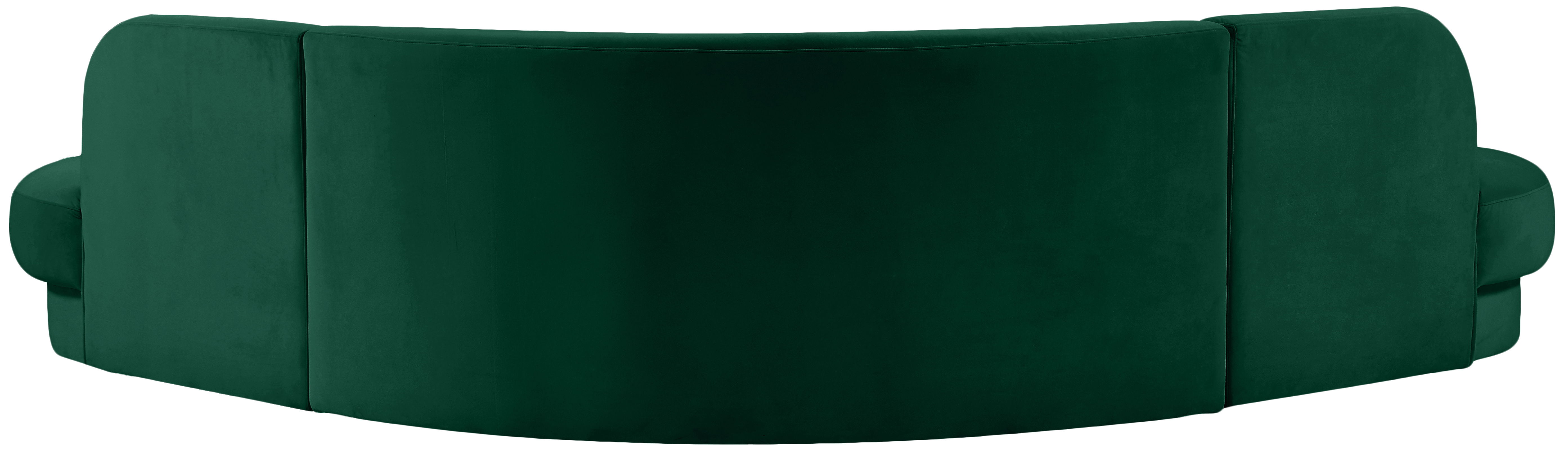 Rosa - 3 Piece Sectional - Green
