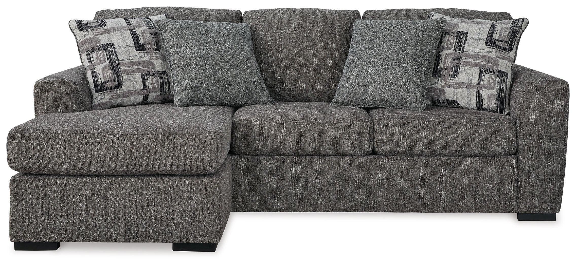 Ashley Furniture Gardiner - Sofa Chaise - Pewter - Image 5