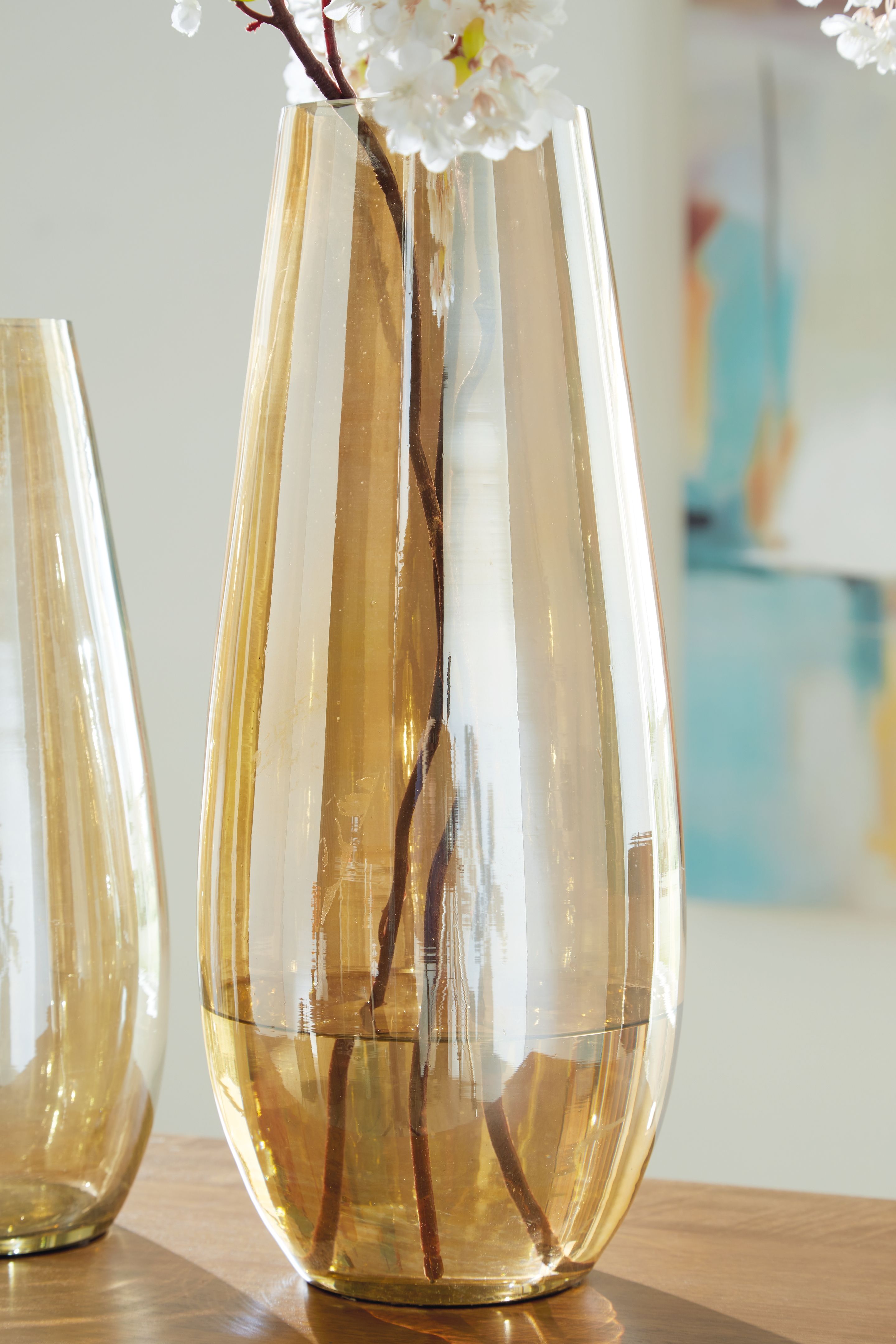 Rhettman - Vase - 18" - Amber