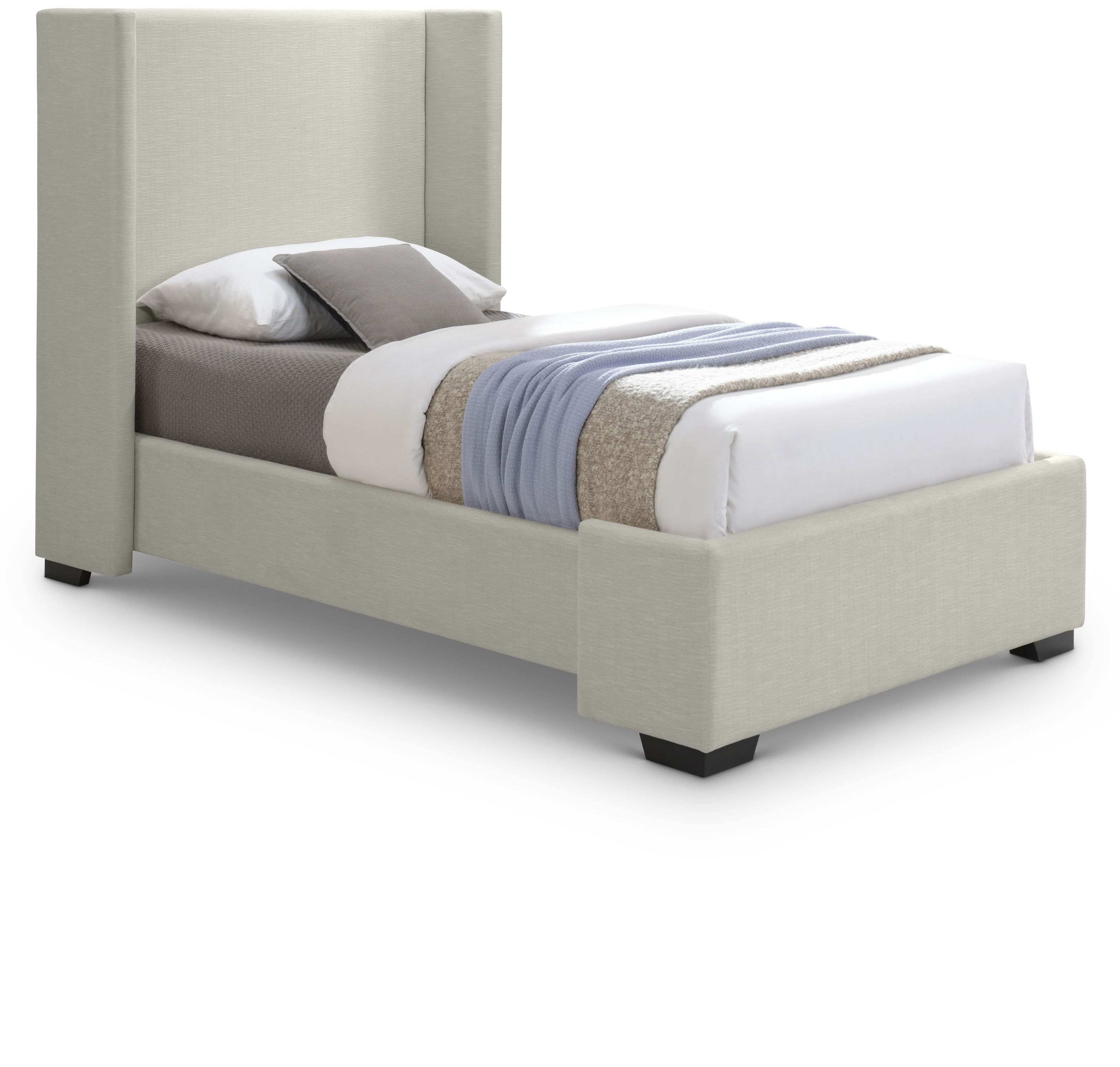 Oxford - Twin Bed - Beige
