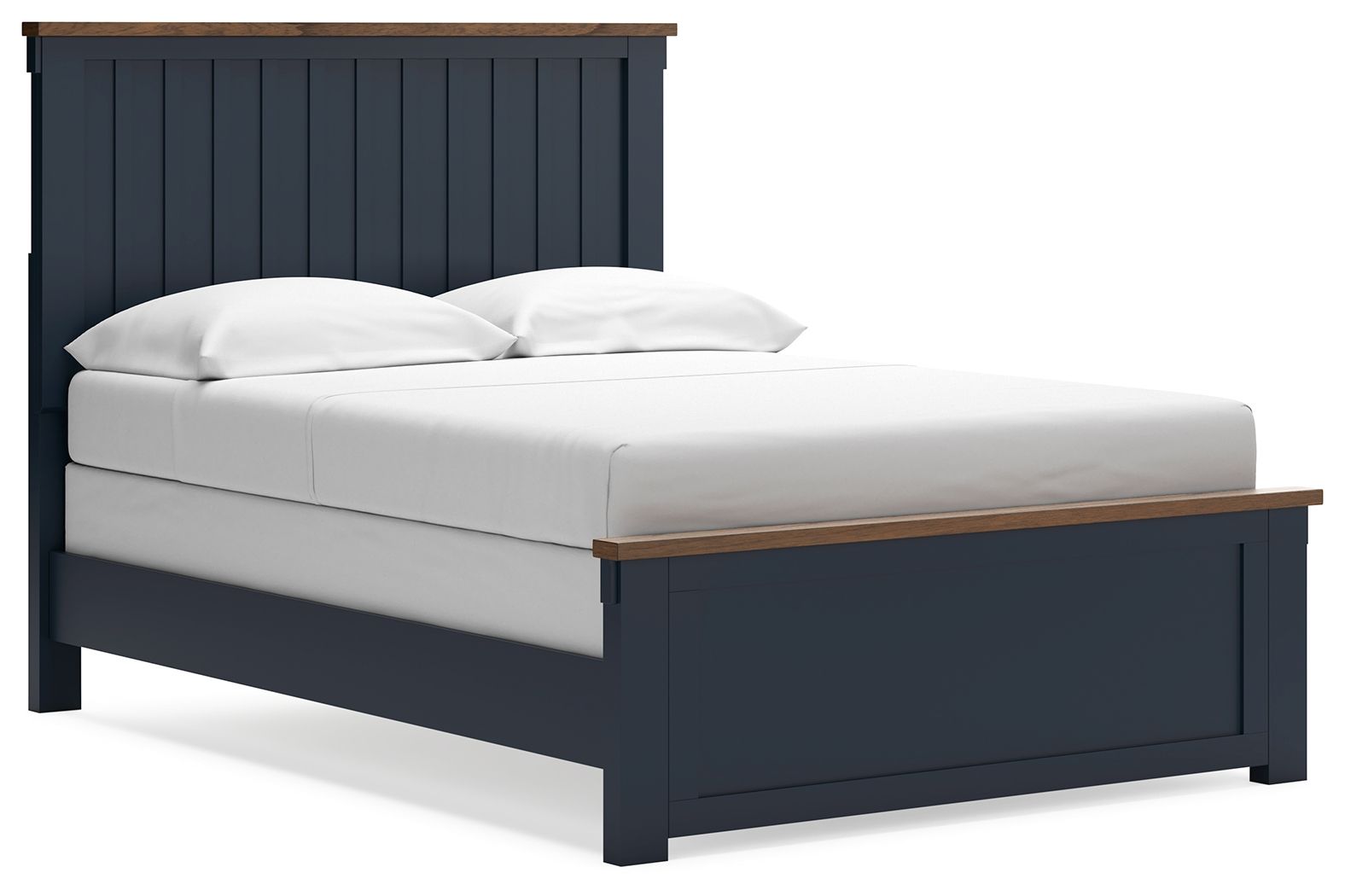 Ashley Landocken - Brown / Blue - Full Panel Bed