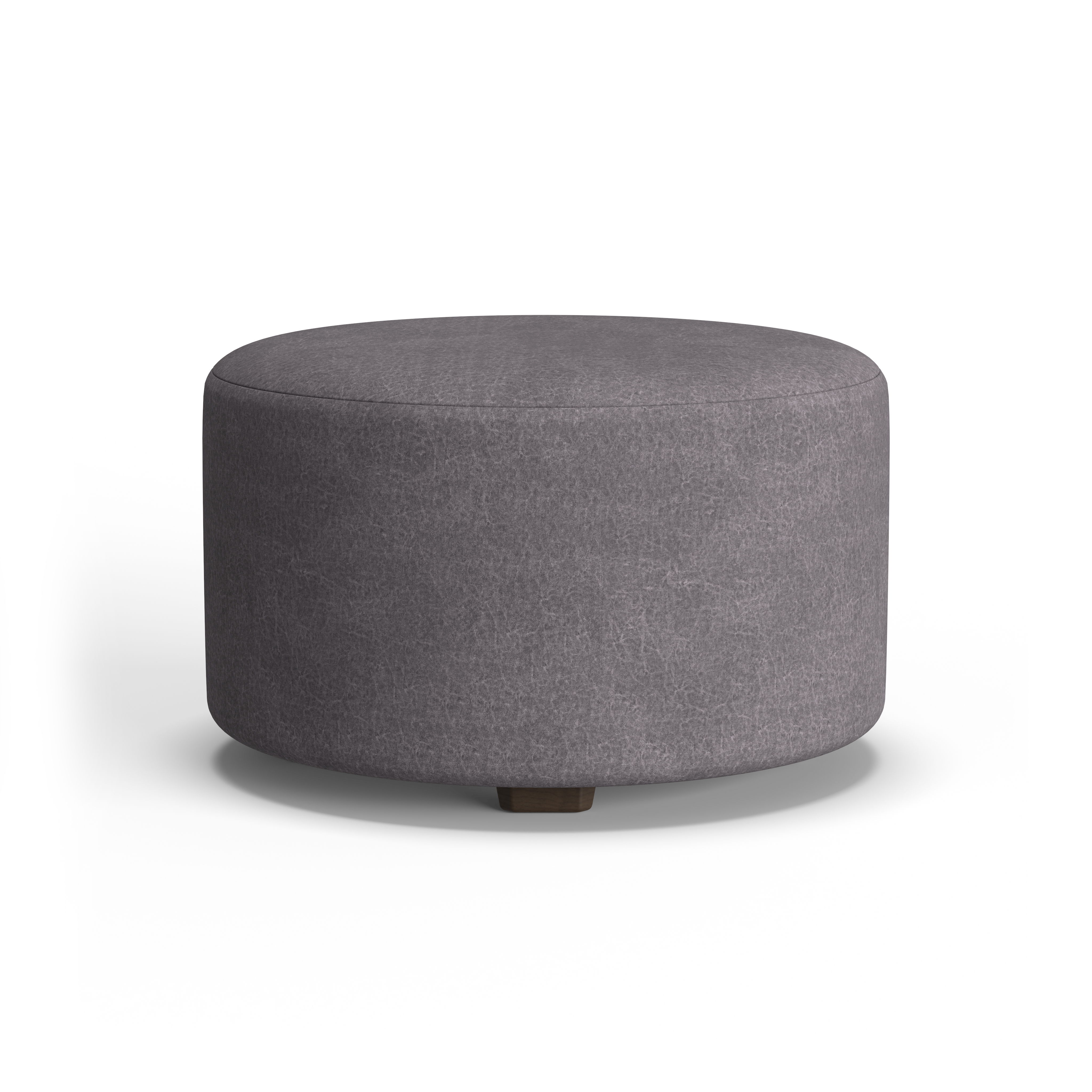 Pouf - Fabric Cocktail Ottoman, black, view 5