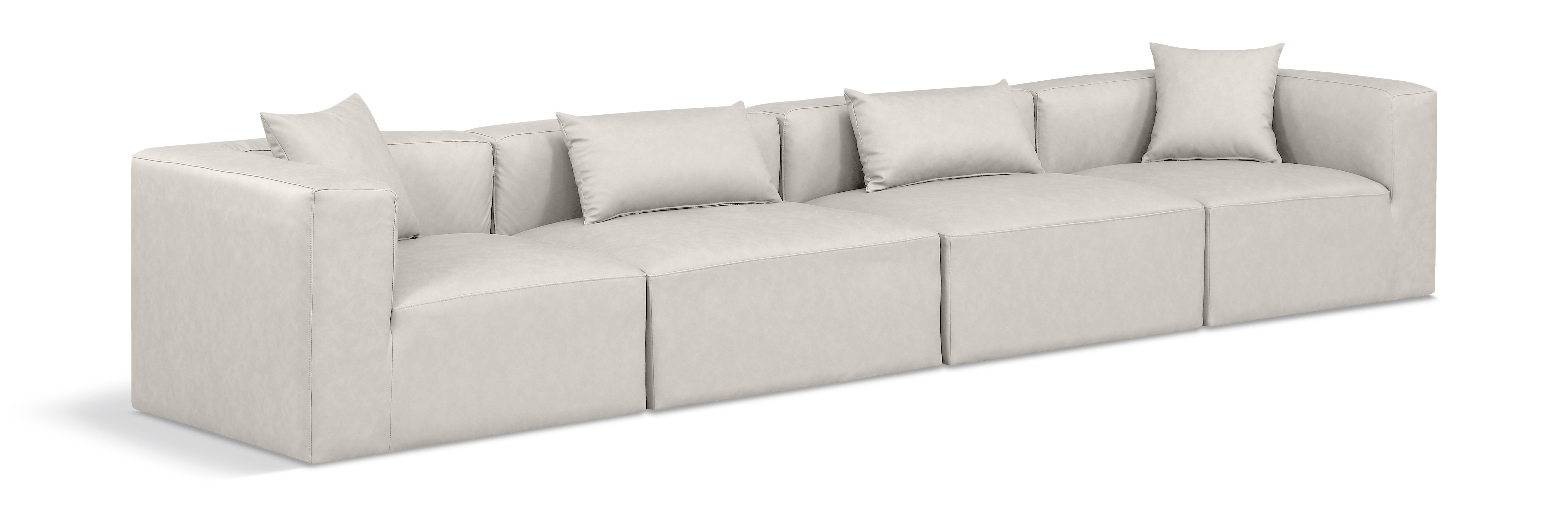 Cube - Modular 4 Seat Sofa - Cream
