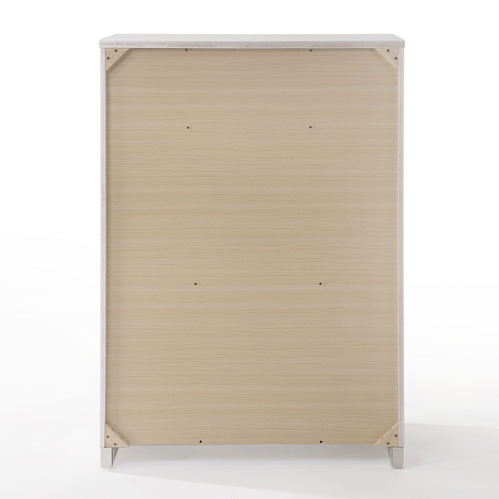 Naima II - Chest - White High Gloss, white, view 5