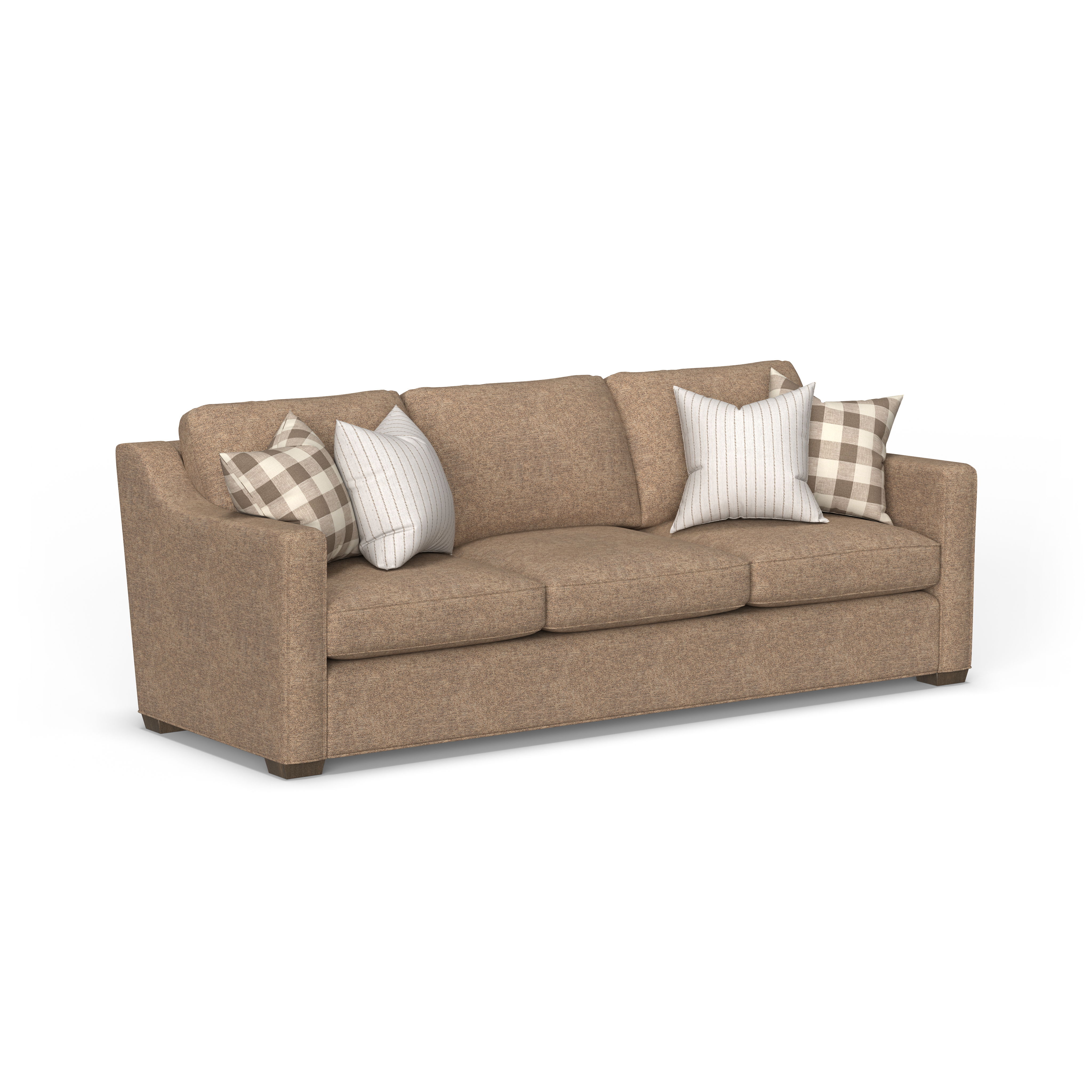 Milo - Fabric Sofa, gray, view 2