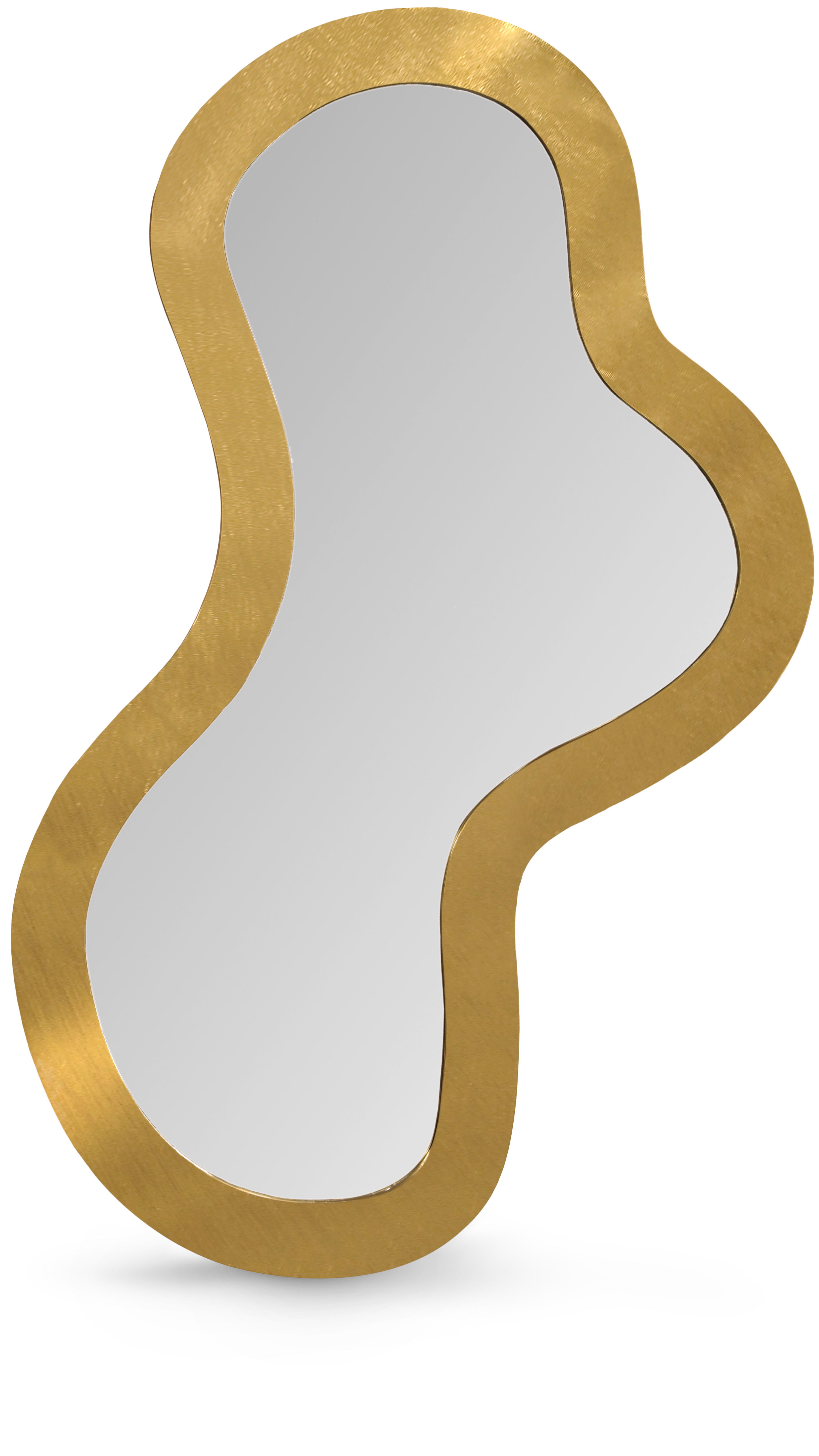 Oblique - 48" Mirror - Gold