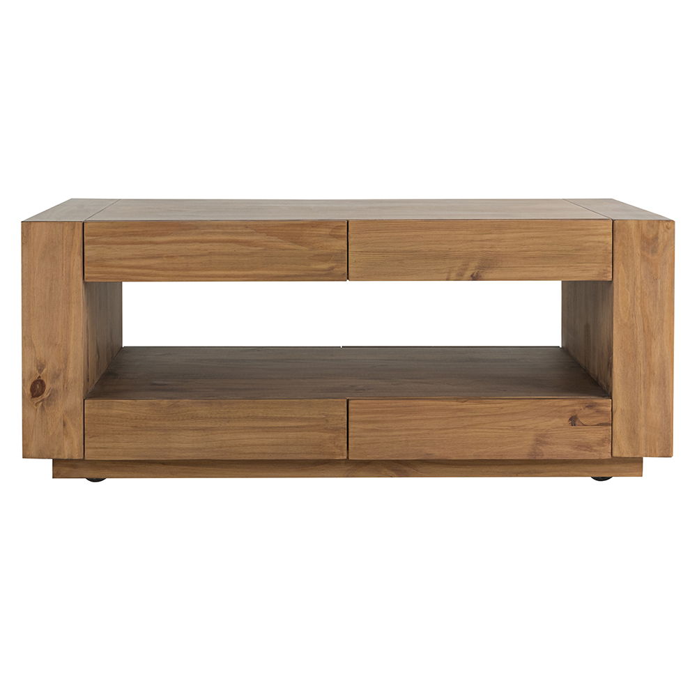 Harlan - Coffee Table - Oak, light brown, view 3