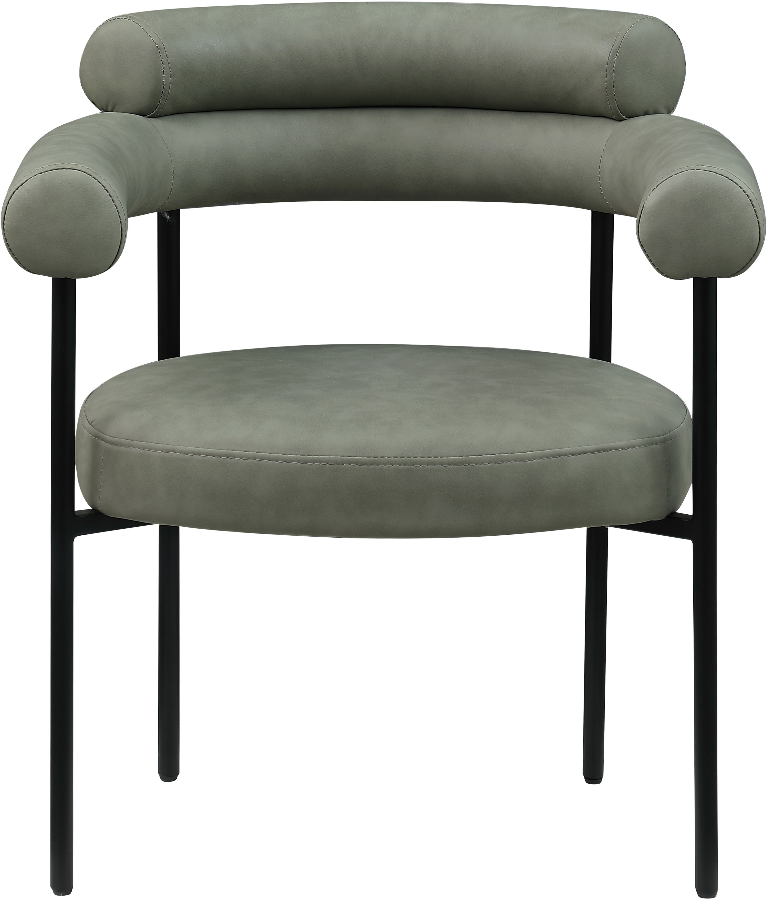 Blake - Faux Leather Dining Chair (Set of 2) - Green