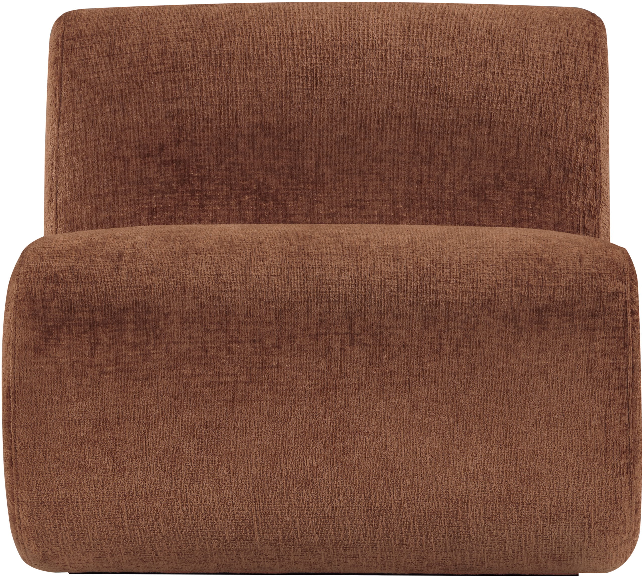 Akira - Fabric Accent Chair - Cognac