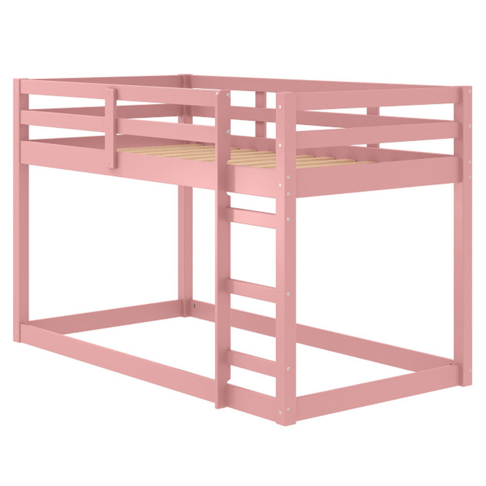 Gaston II - Twin Loft Bed - Pink, pink, view 2