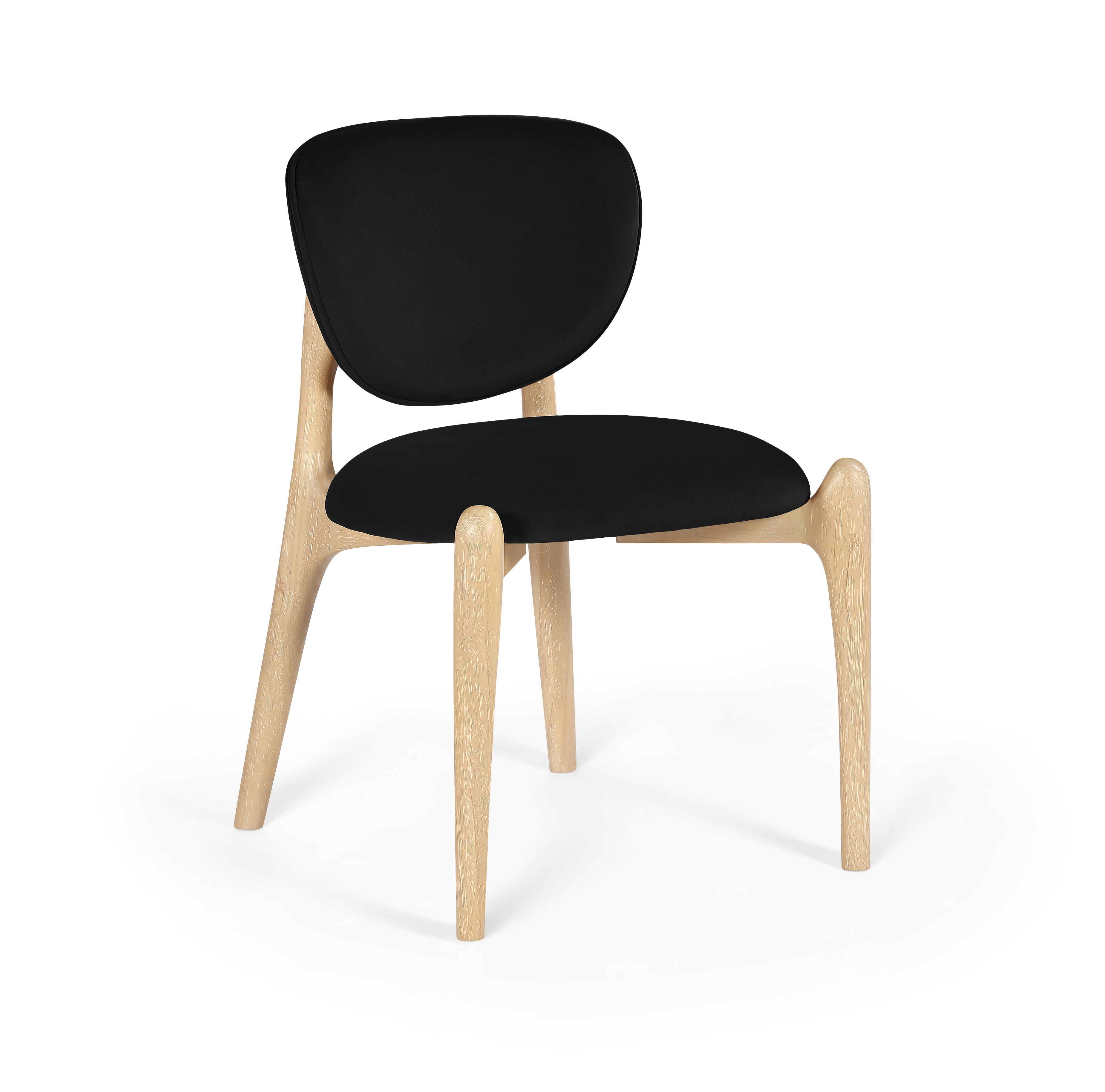 Velora - Upholstered Dining Chair (Set of 2) - Black