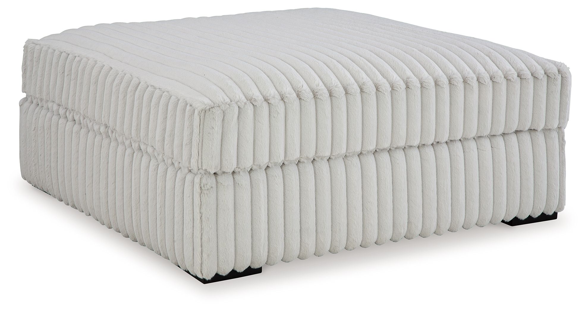 Ashley Stupendous Oversized Accent Ottoman - Alloy