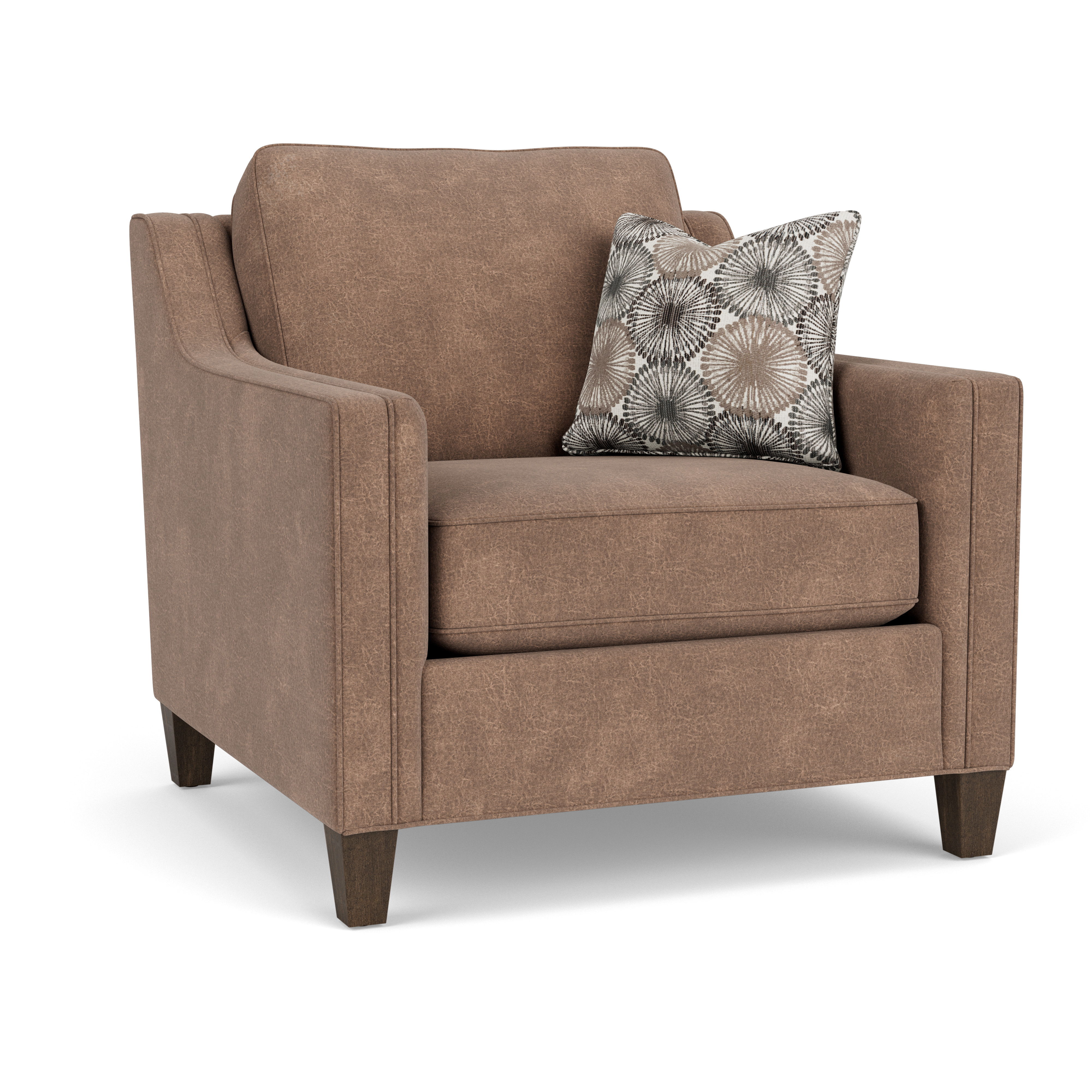Finley - Fabric Chair, light brown