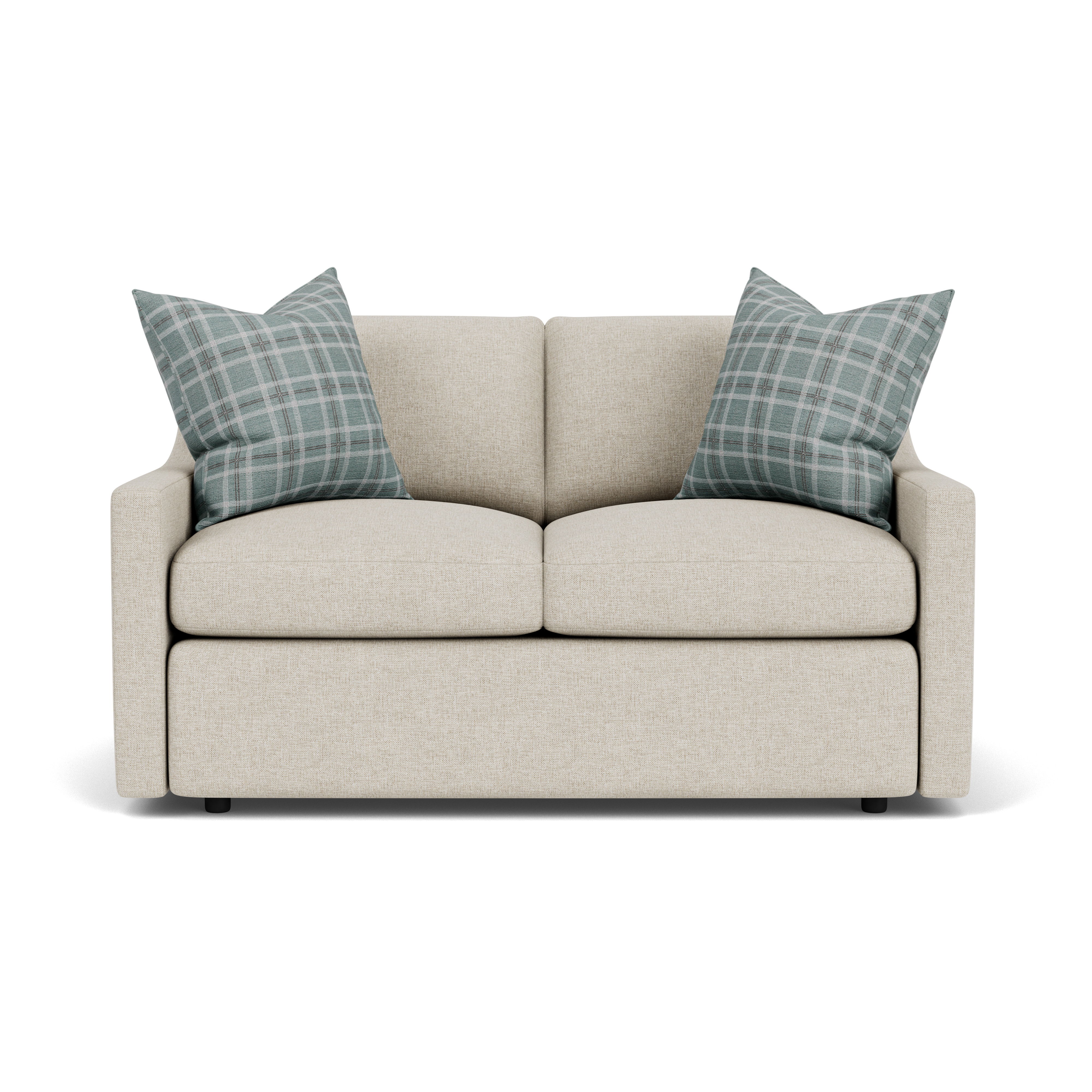 Sky - Fabric Upholstered Loveseat, light gray, view 4