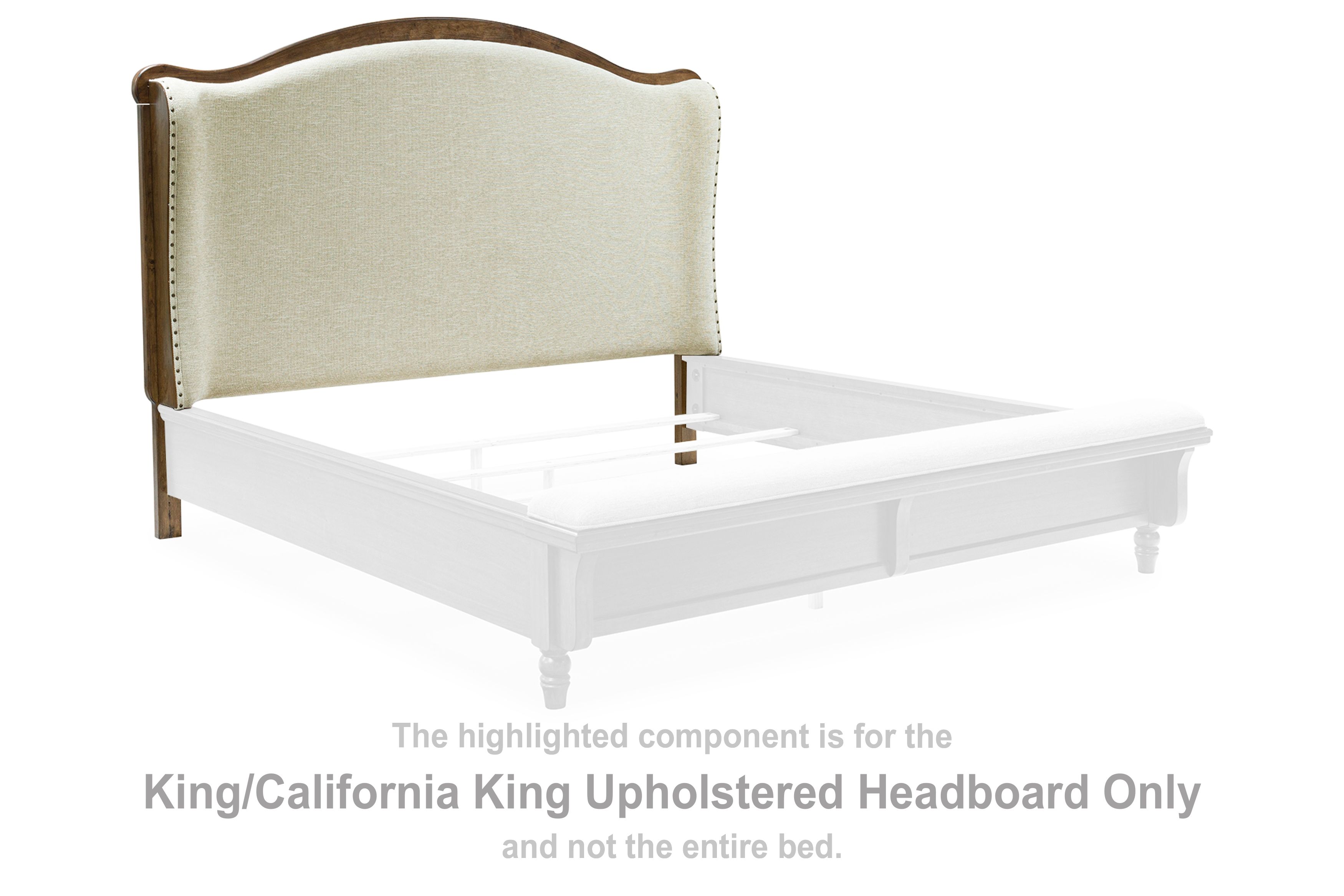 Sturlayne – King/California King Upholstered Headboard – Brown